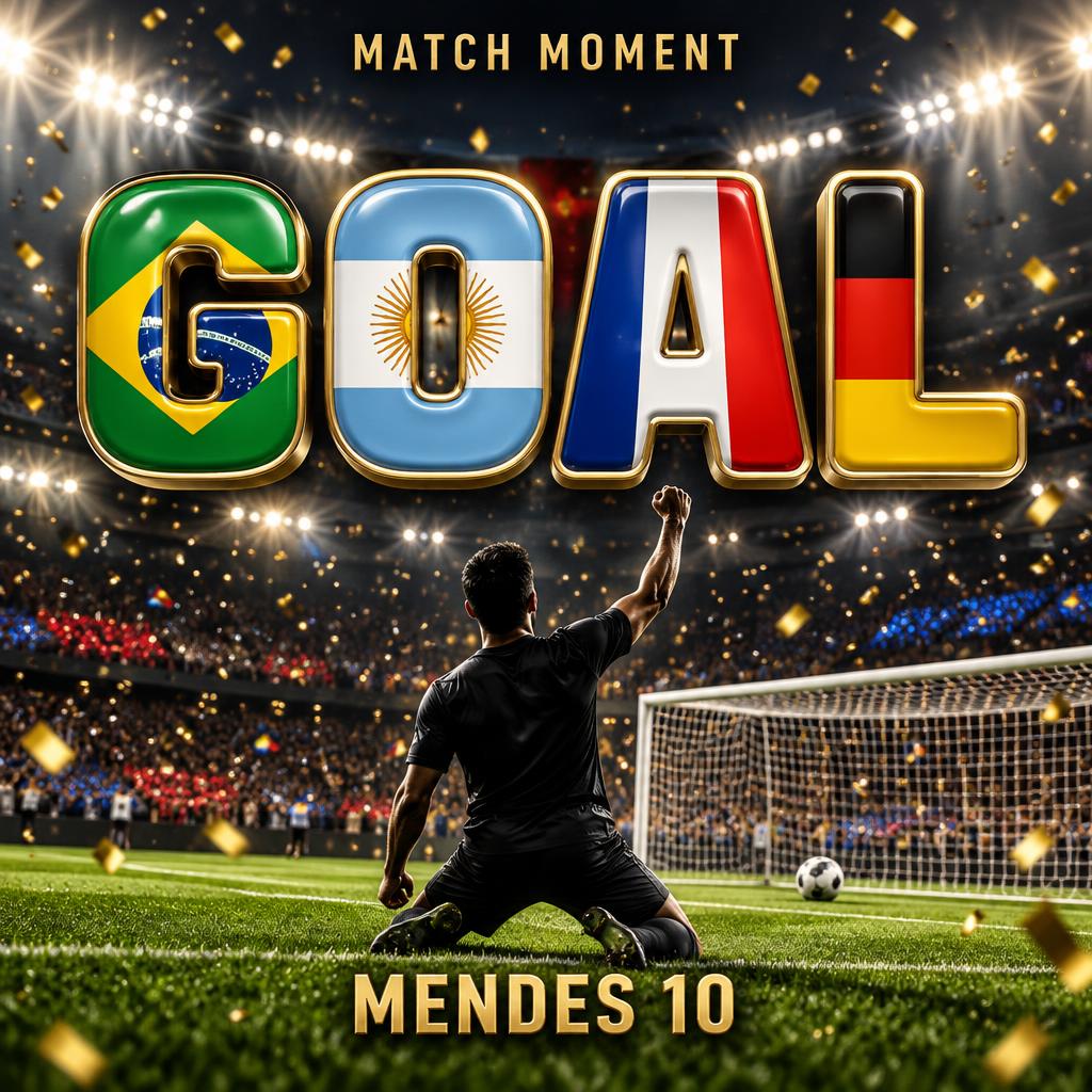 GOAL
MATCH MOMENT
MENDES 10