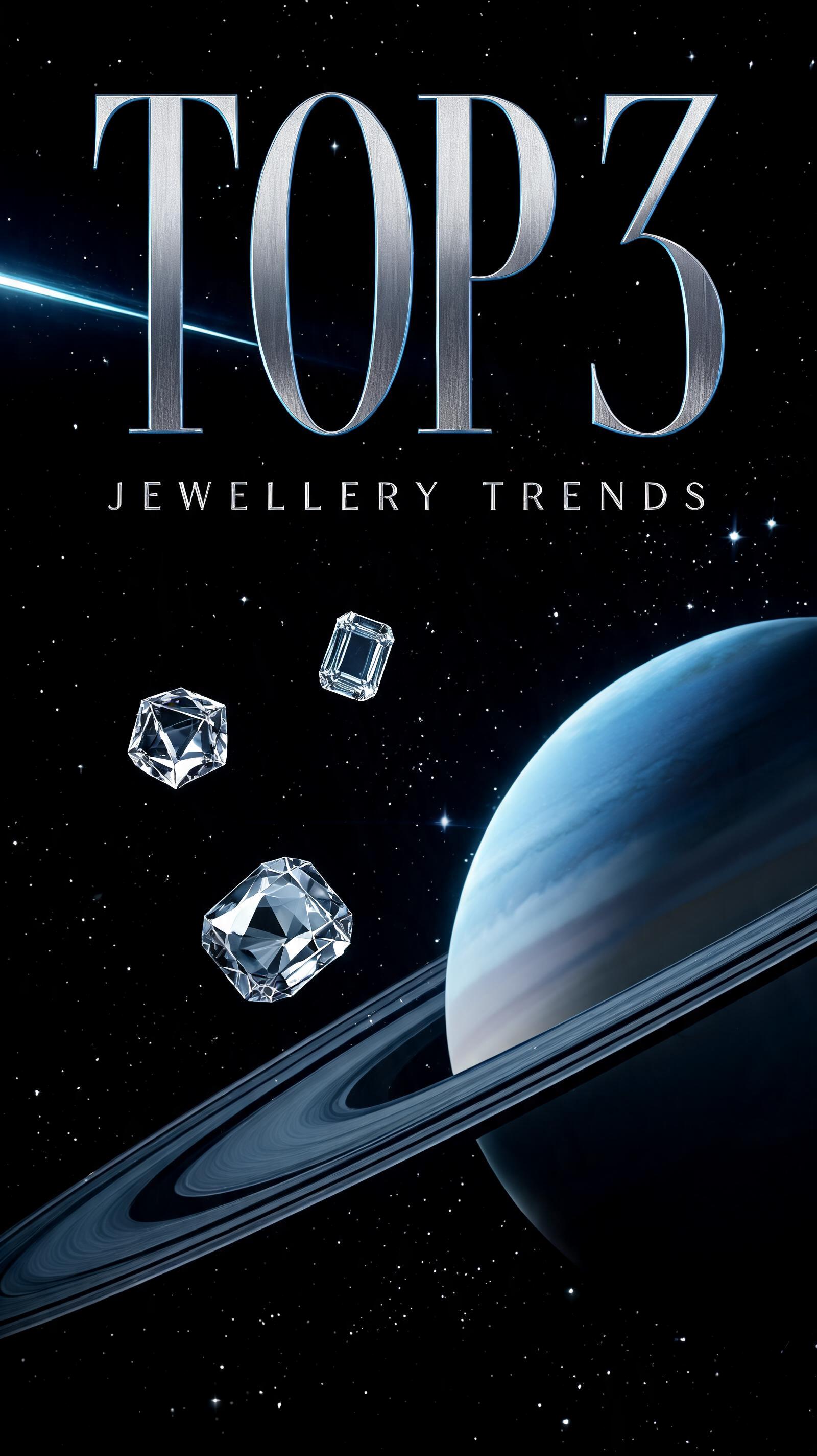 "TOP 3 
JEWELLERY TRENDS" — Cinematic Scifi | AI Text Effect Generator