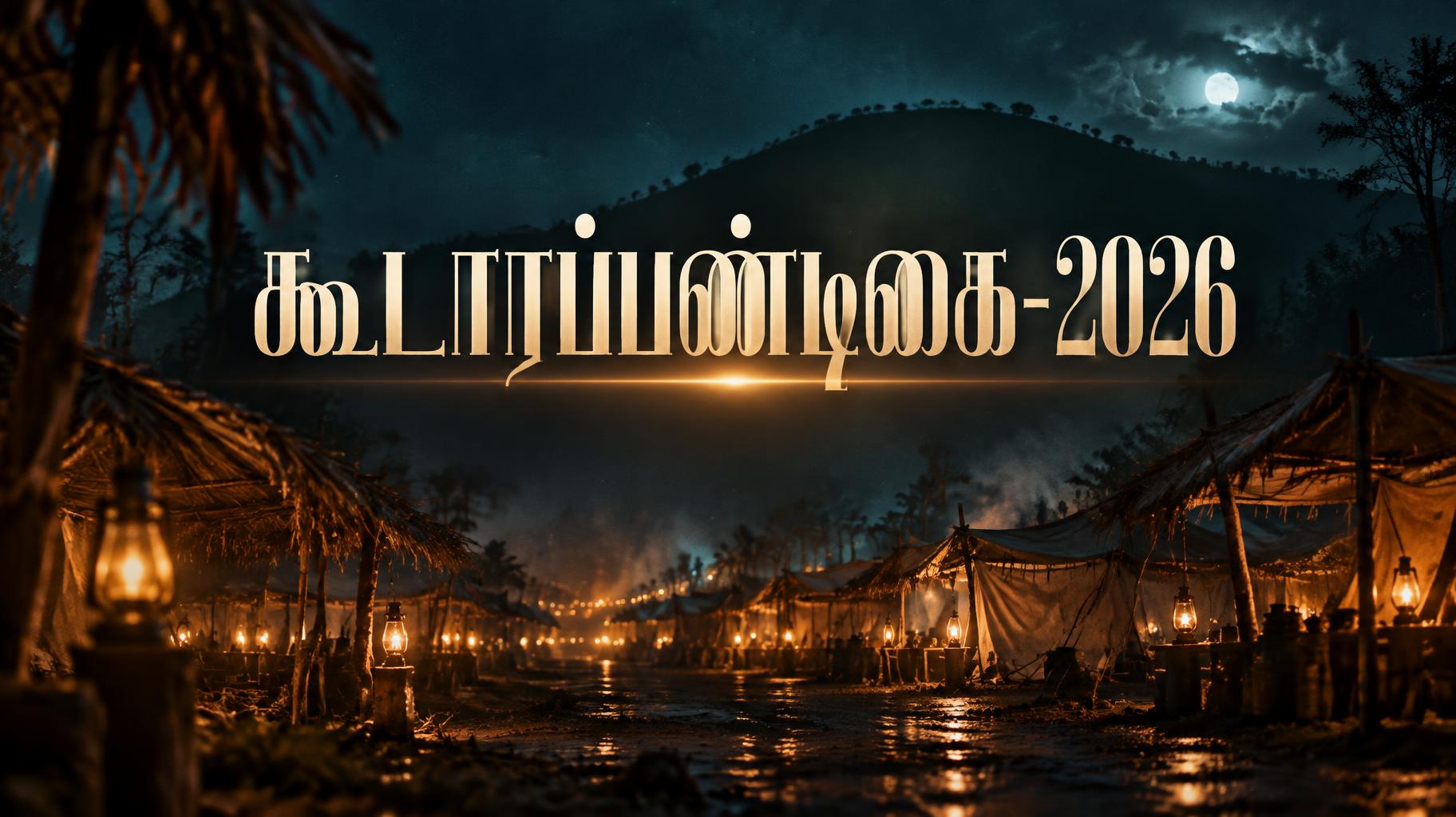 "கூடாரப்பண்டிகை-2026" — Cinematic Netflix | AI Text Effect Generator