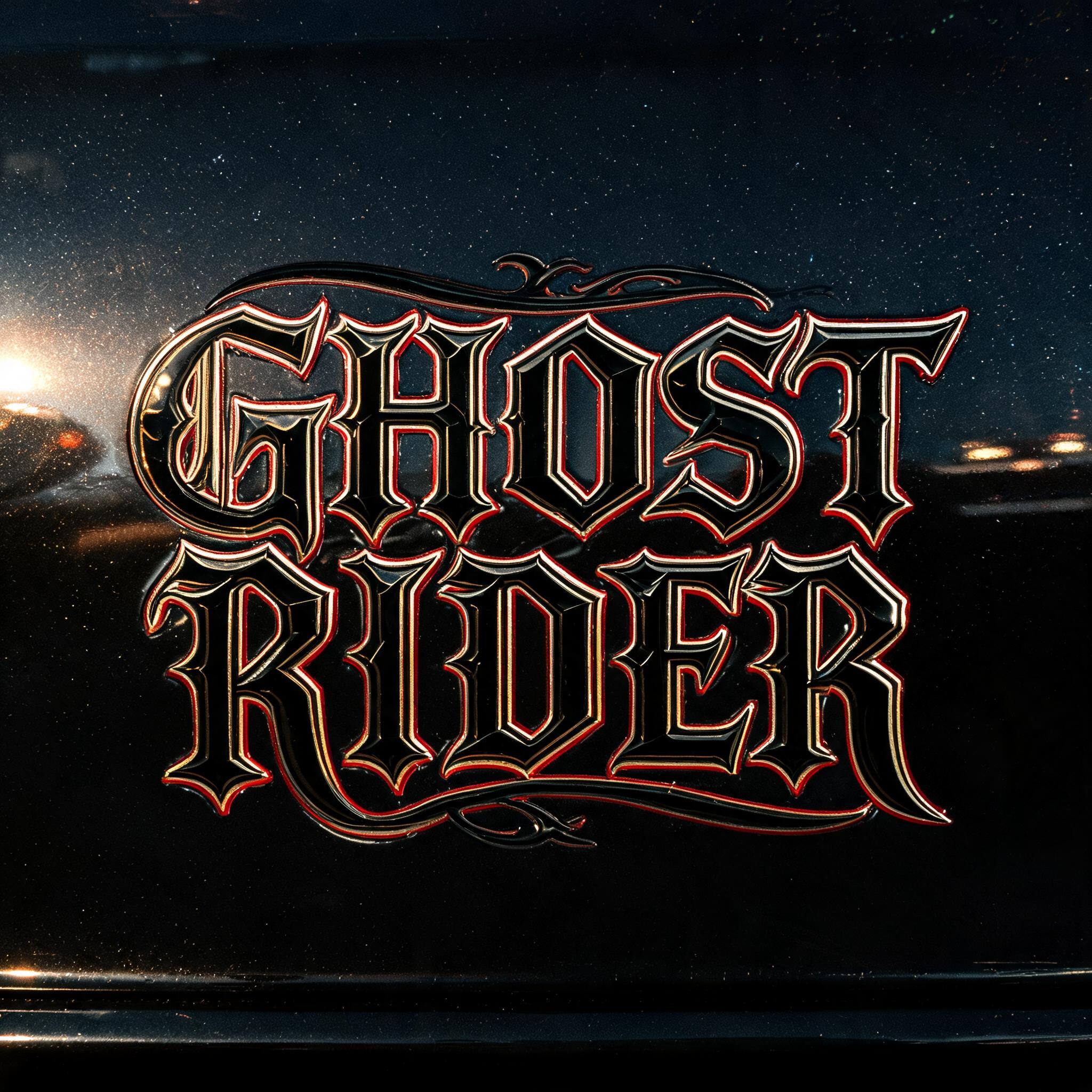 "Ghost Rider" — Chicano | AI Text Effect Generator