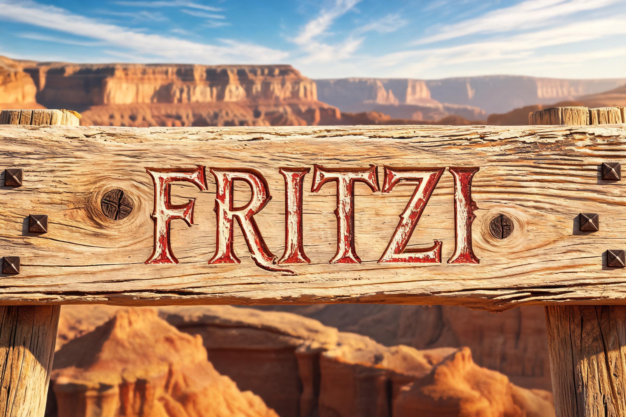 "Fritzi" —  | AI Text Effect Generator