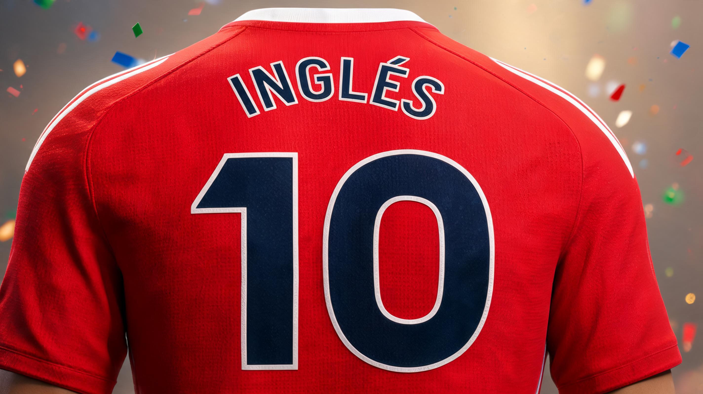 "Inglés" — Sports Football | AI Text Effect Generator