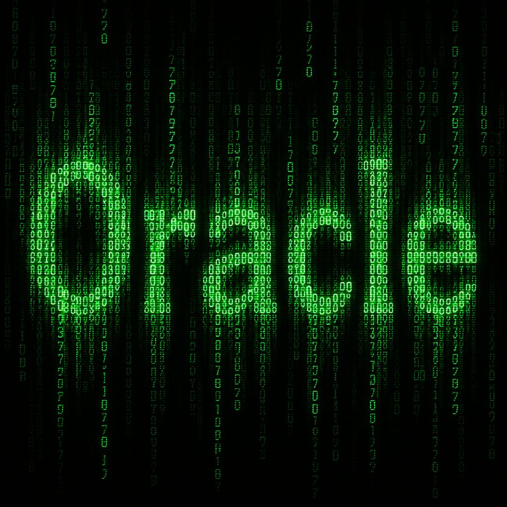 "Oracle" — Cyberpunk Data Stream text effect