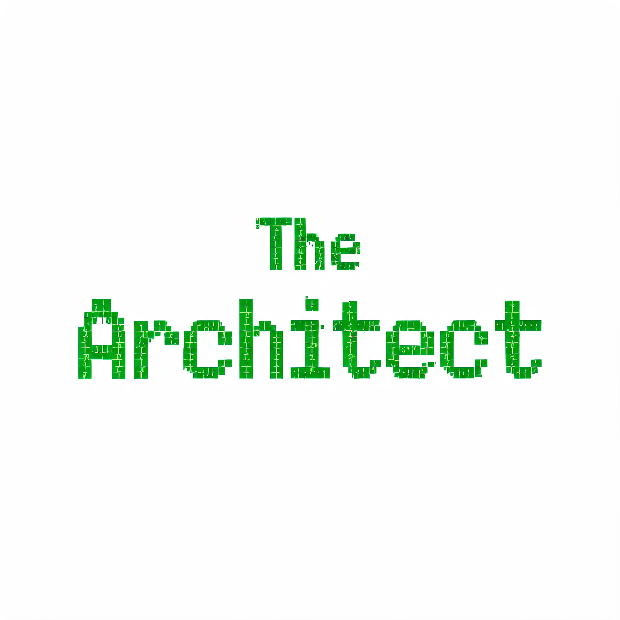 "The Architect" — Cyberpunk Data Stream | AI Text Effect Generator