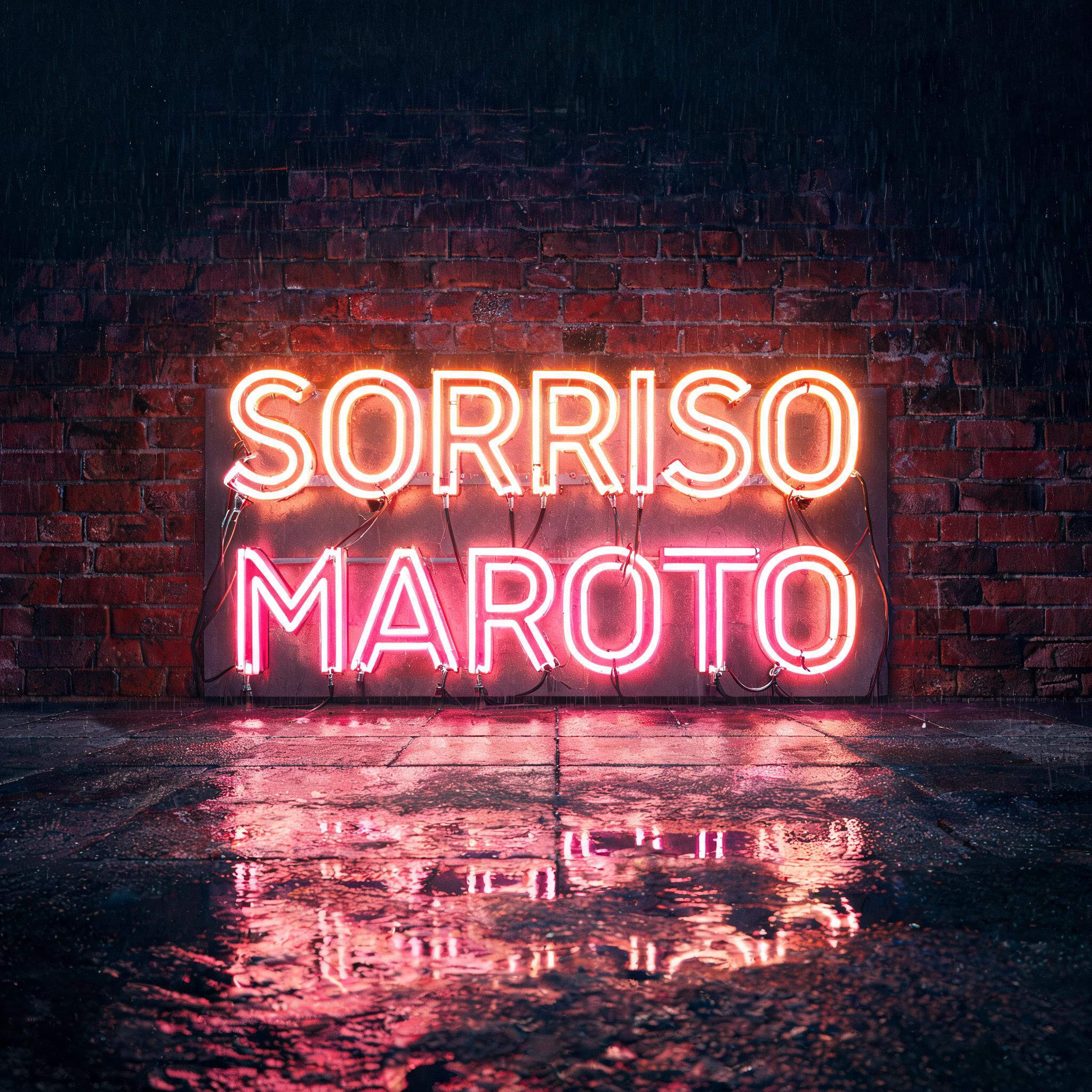 "Sorriso Maroto " — Neon Sign | AI Text Effect Generator