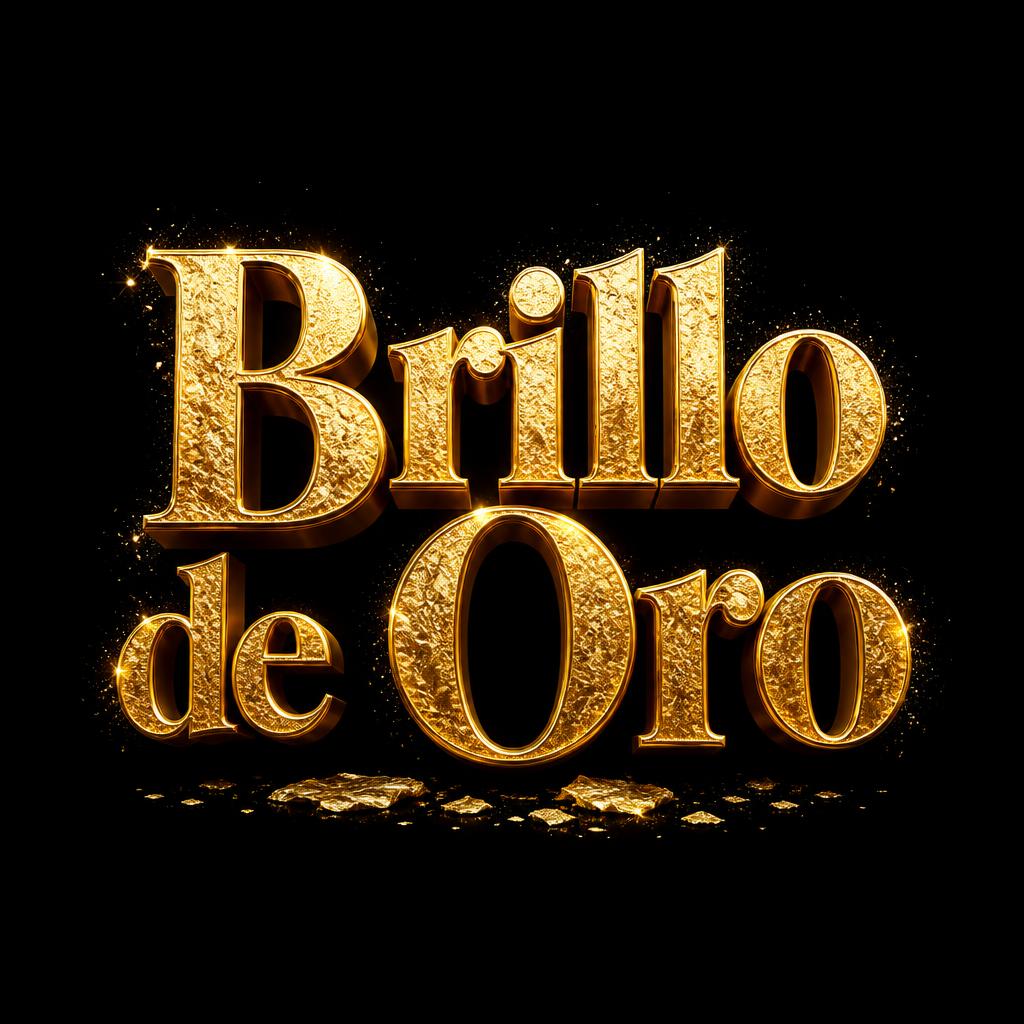 "Brillo
de Oro" — Luxury Gold | AI Text Effect Generator