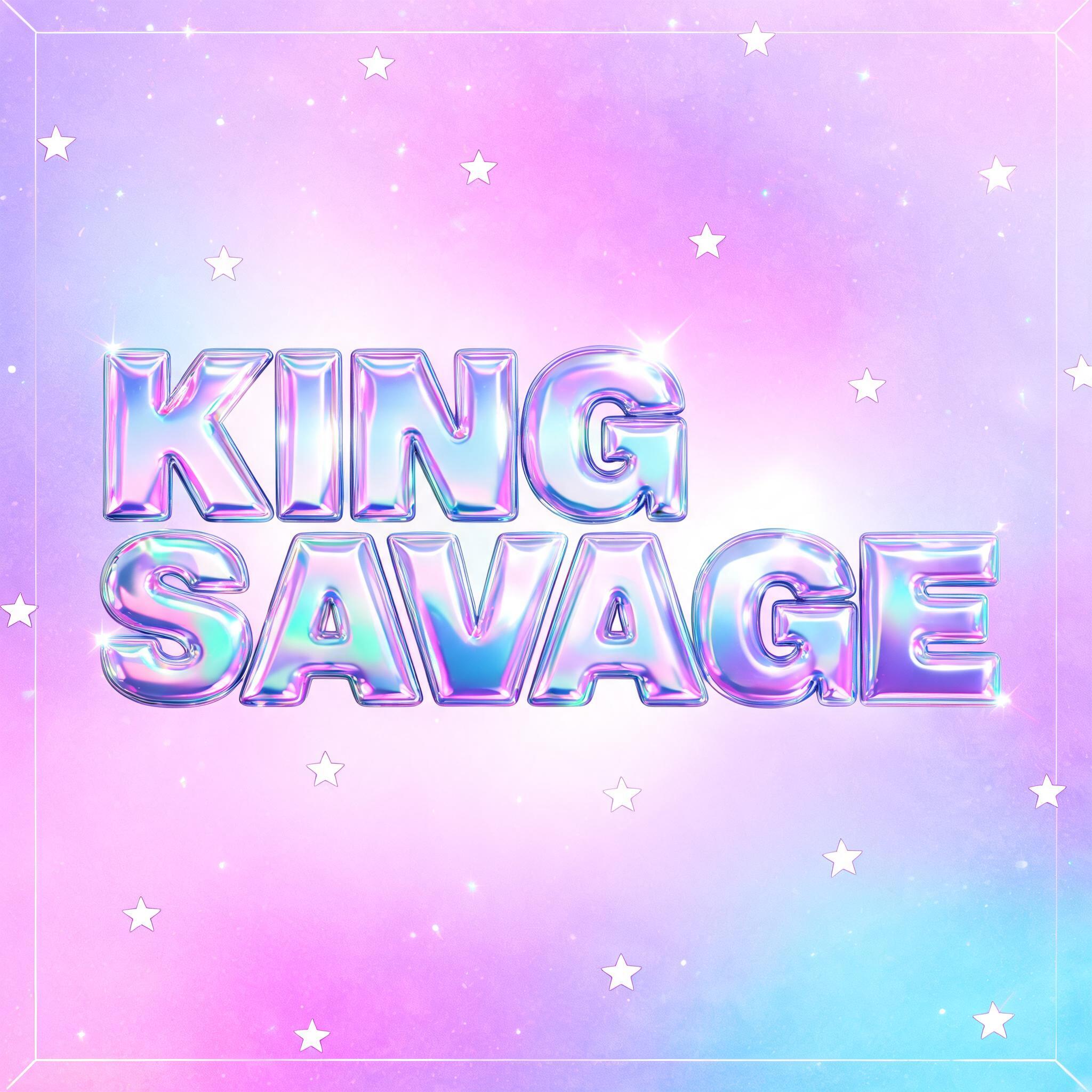 "King Savage" — Y2k | AI Text Effect Generator