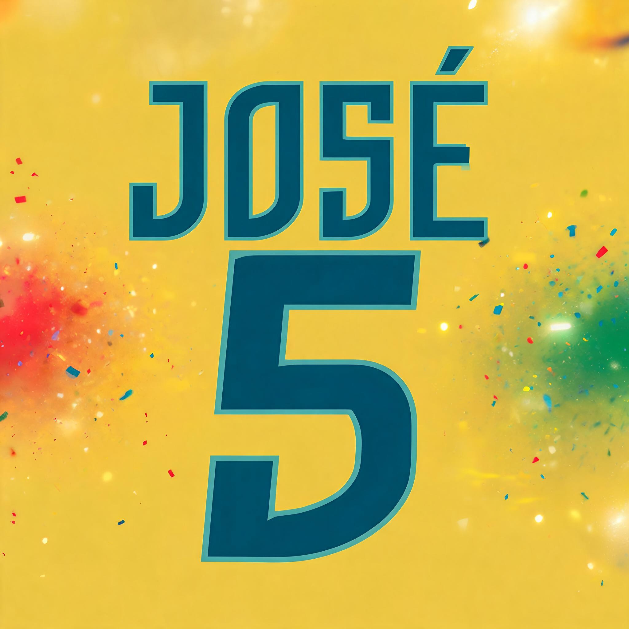 "JOSÉ 
5" — Sports Football | AI Text Effect Generator
