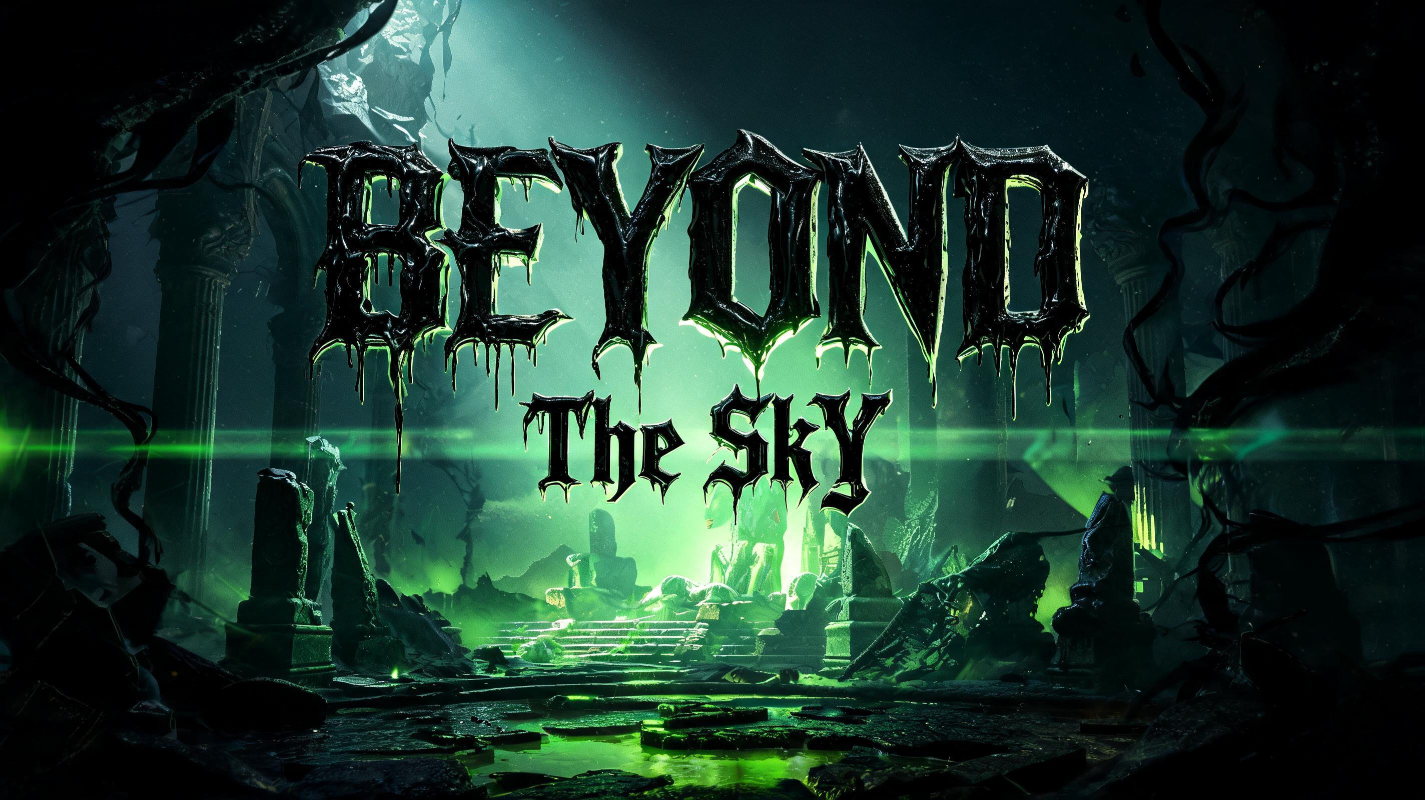 "BEYOND ThE SkY" — Cinematic | AI Text Effect Generator
