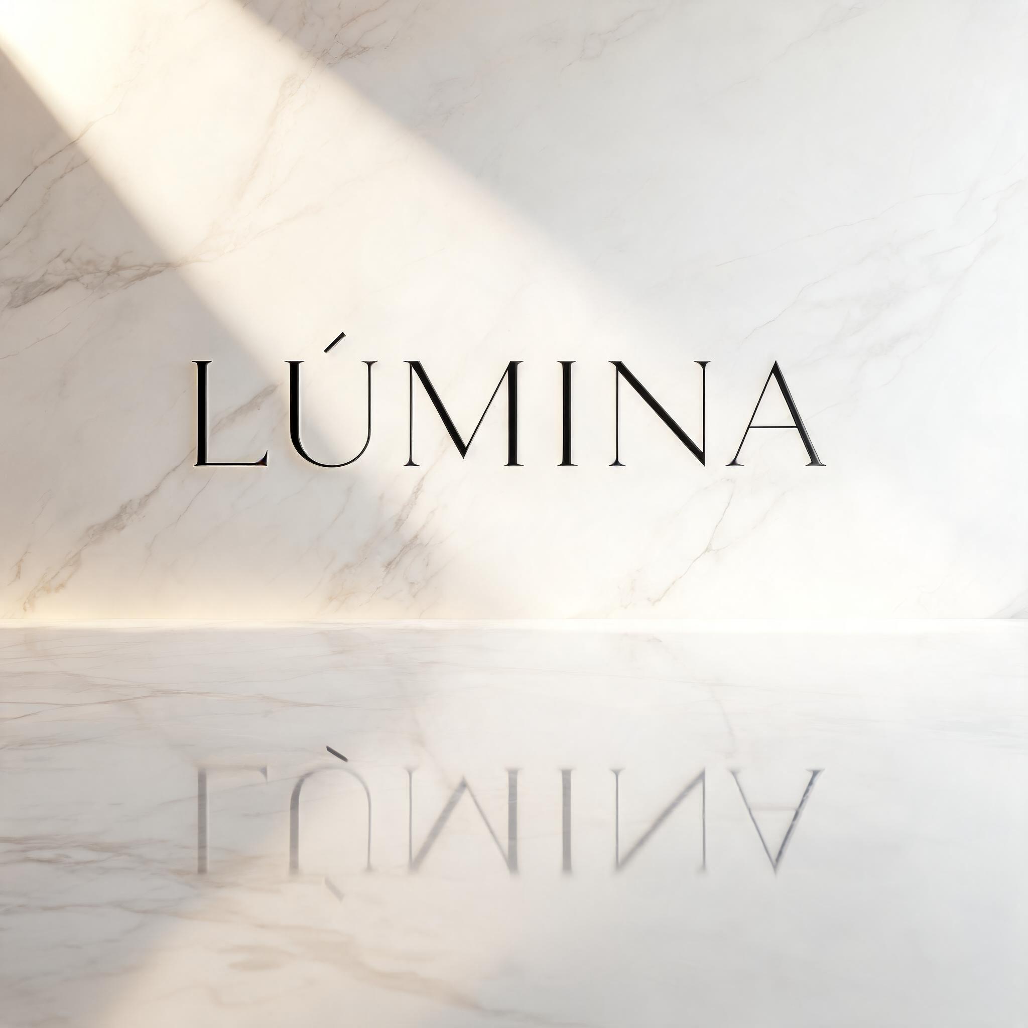 "LÚMINA" —  | AI Text Effect Generator