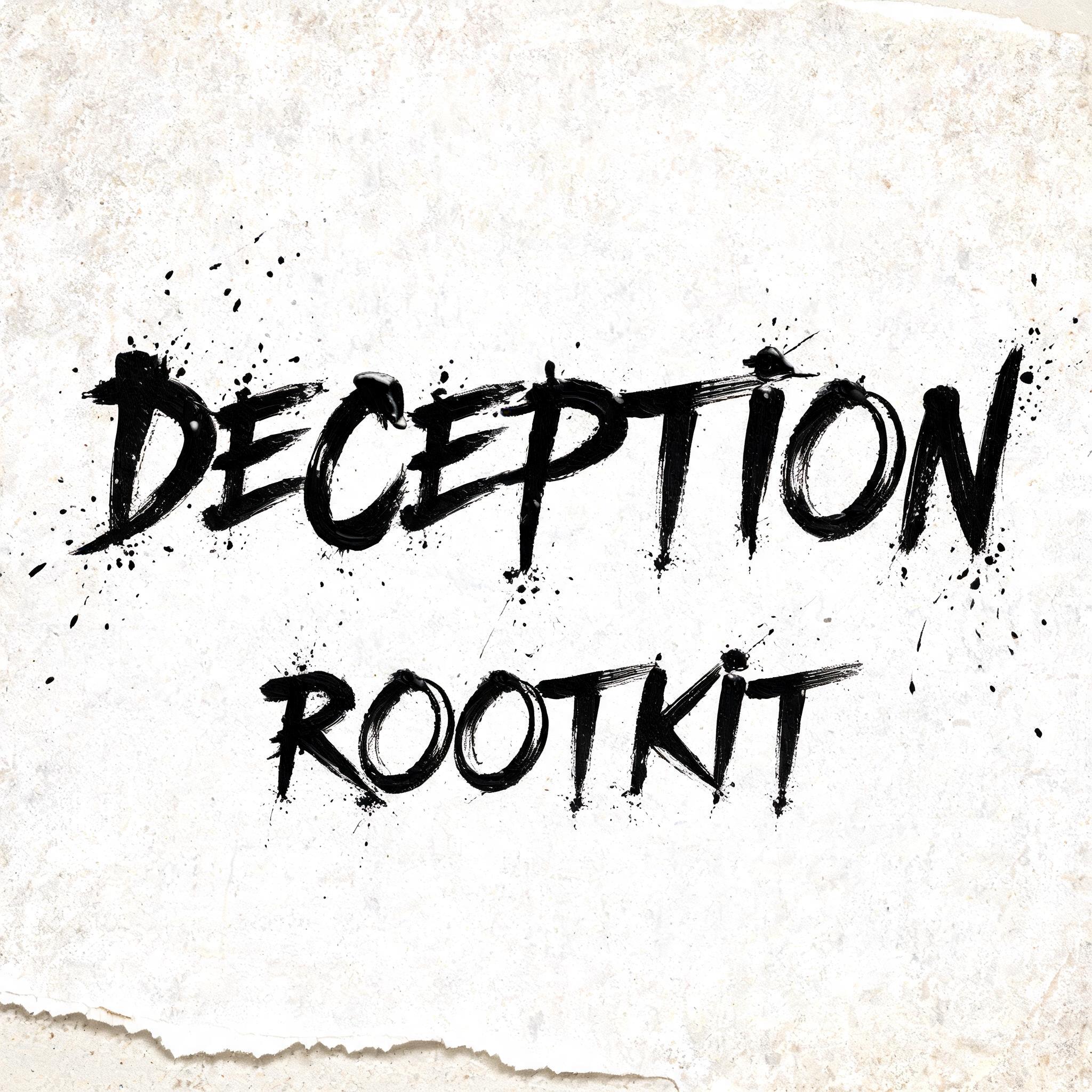 "Deception Rootkit" — Brush Dry | AI Text Effect Generator