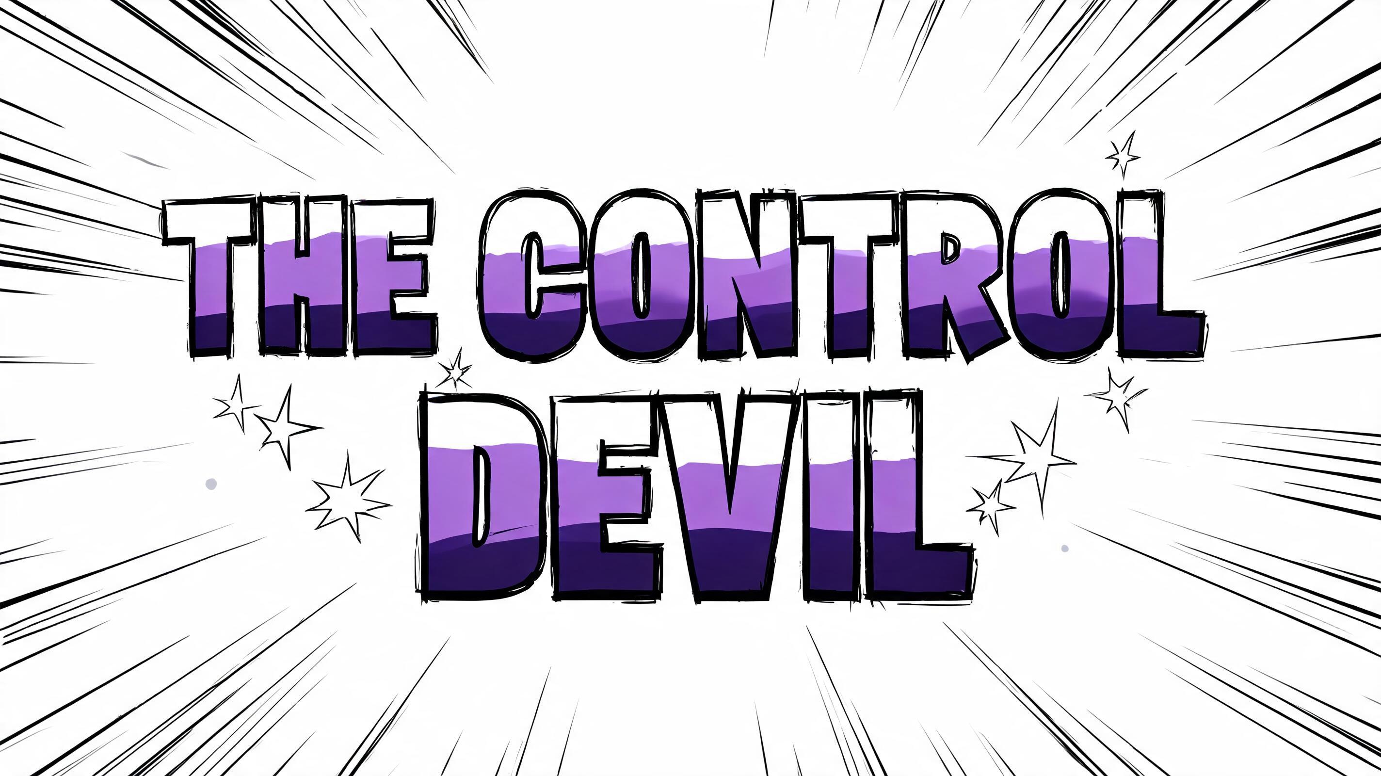 "The Control Devil" — Anime | AI Text Effect Generator