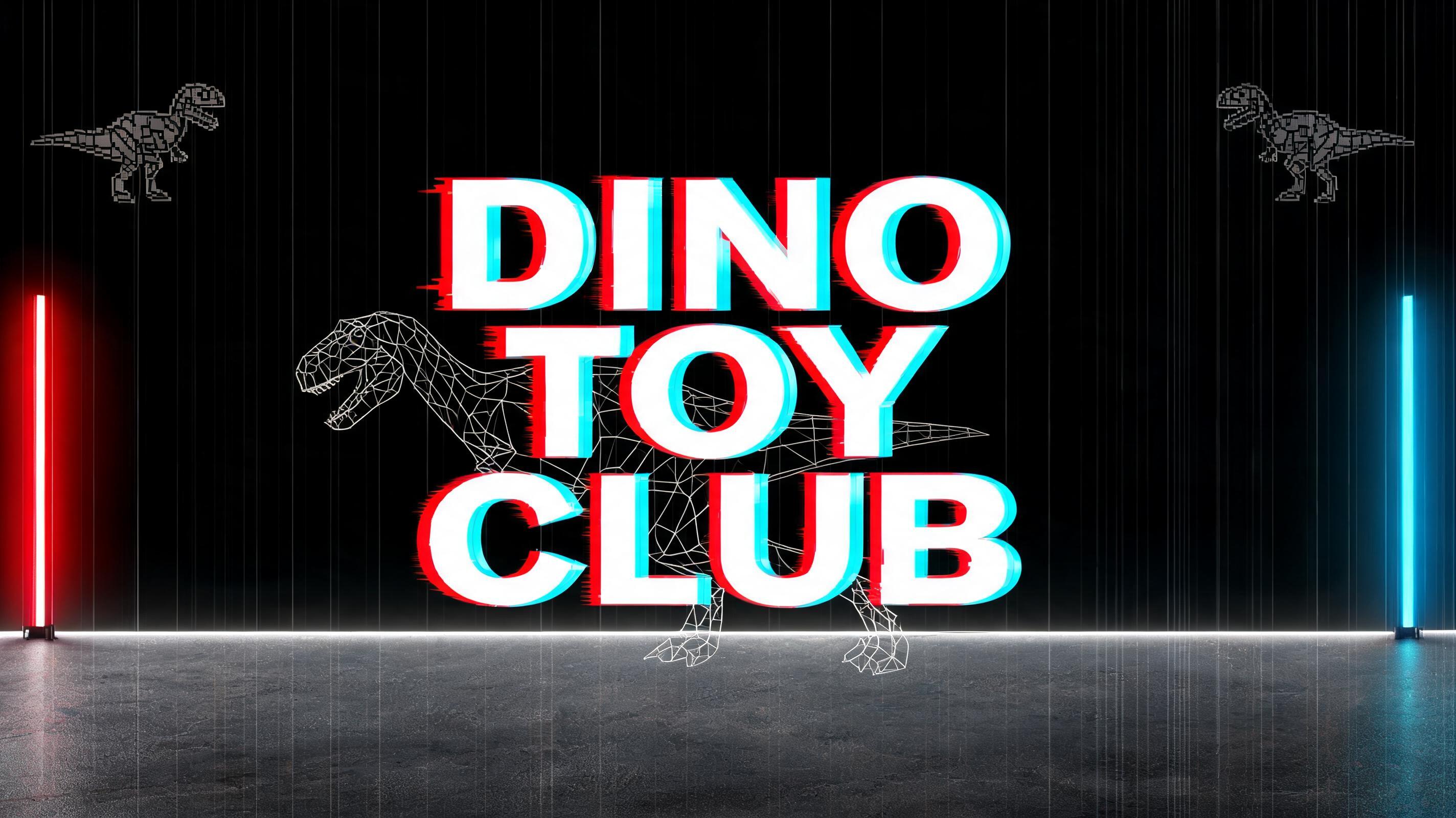 "Dino Toy Club " —  | AI Text Effect Generator