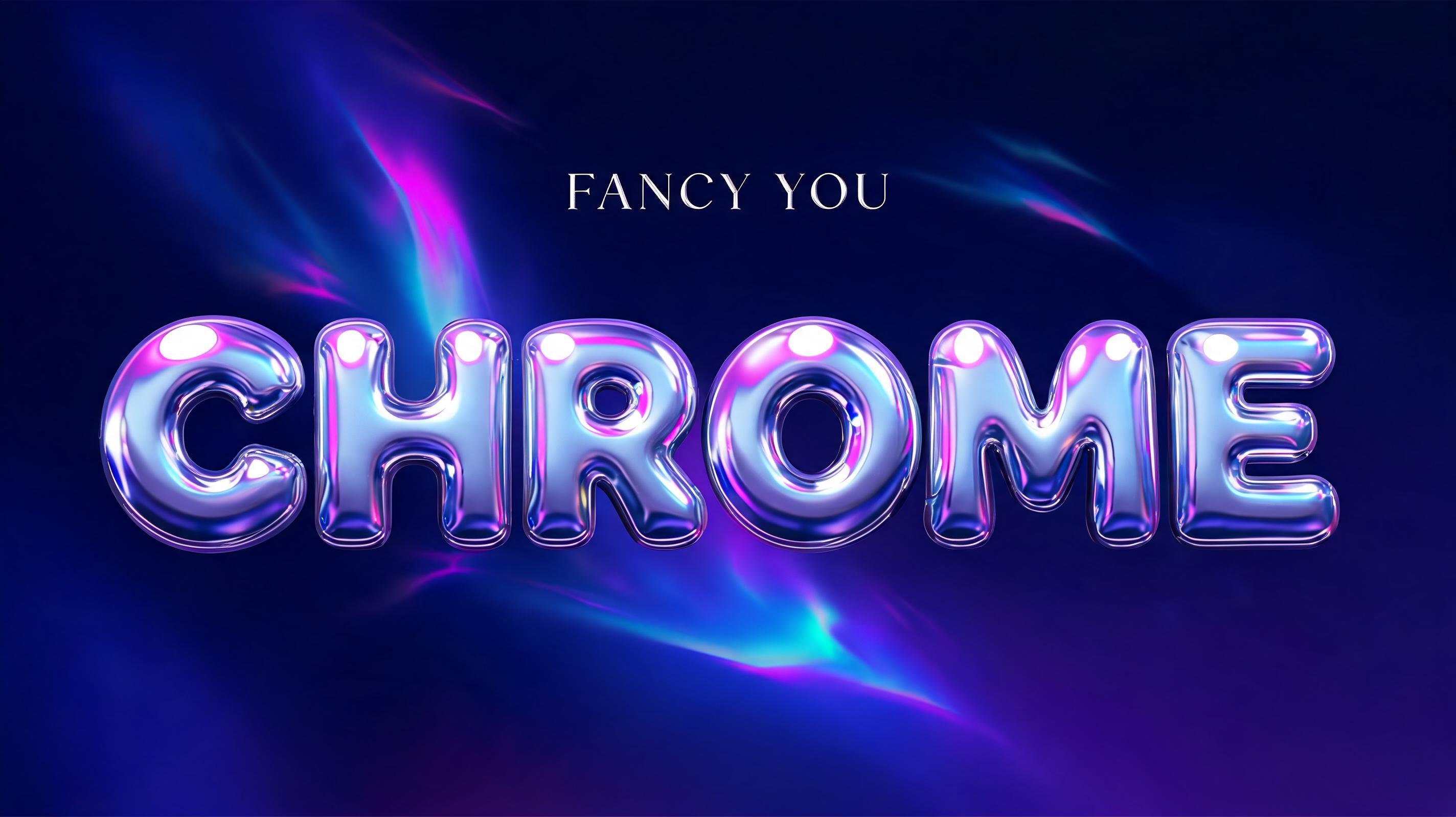 "Fancy you
CHROME" — Y2k | AI Text Effect Generator