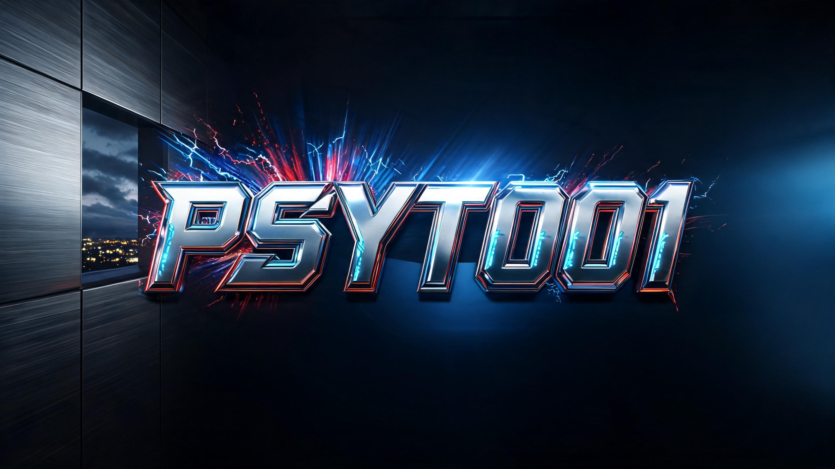 "PSYT001" — Superhero | AI Text Effect Generator