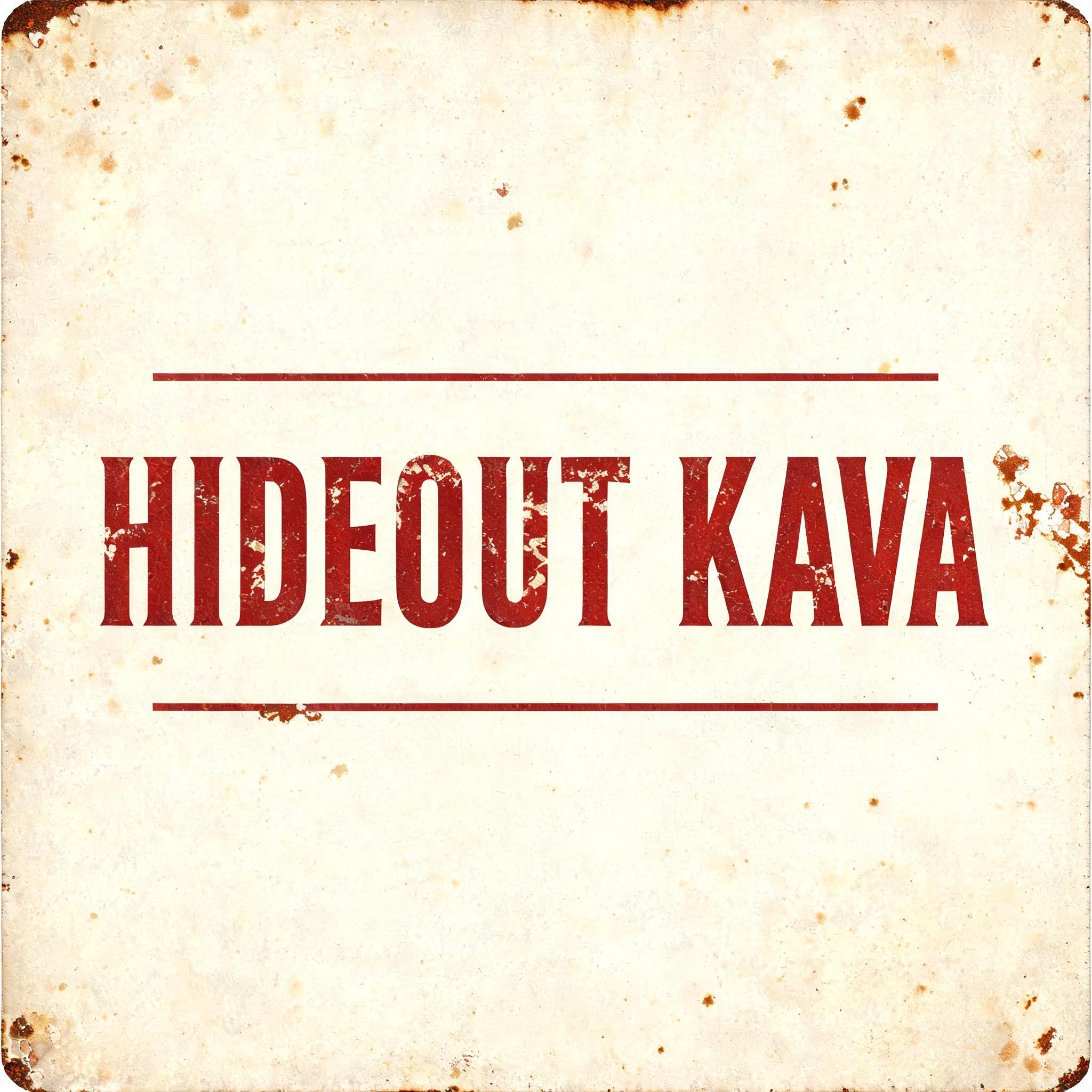 "Hideout Kava" — Vintage | AI Text Effect Generator