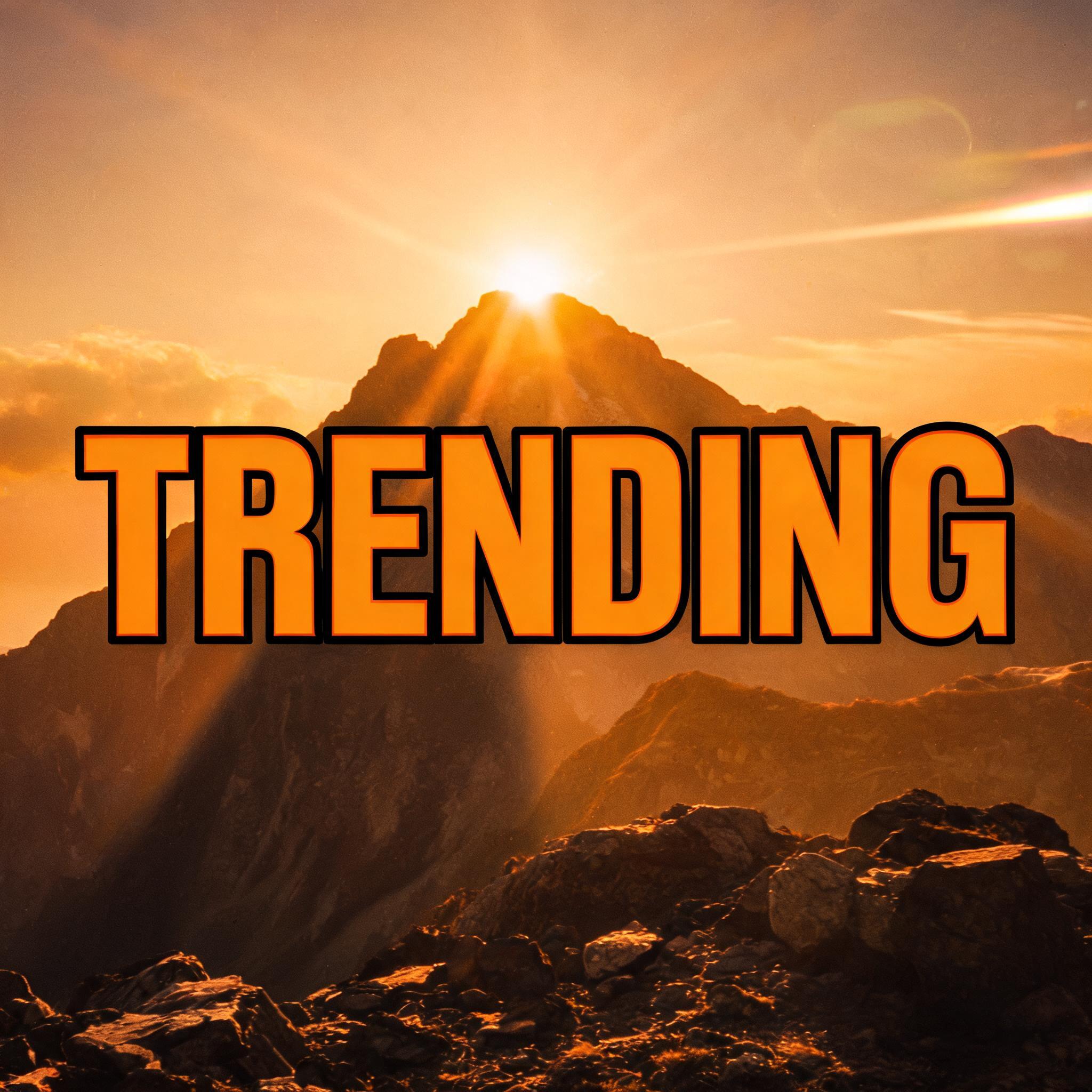 "TRENDING" — Cinematic Youtube Creator | AI Text Effect Generator