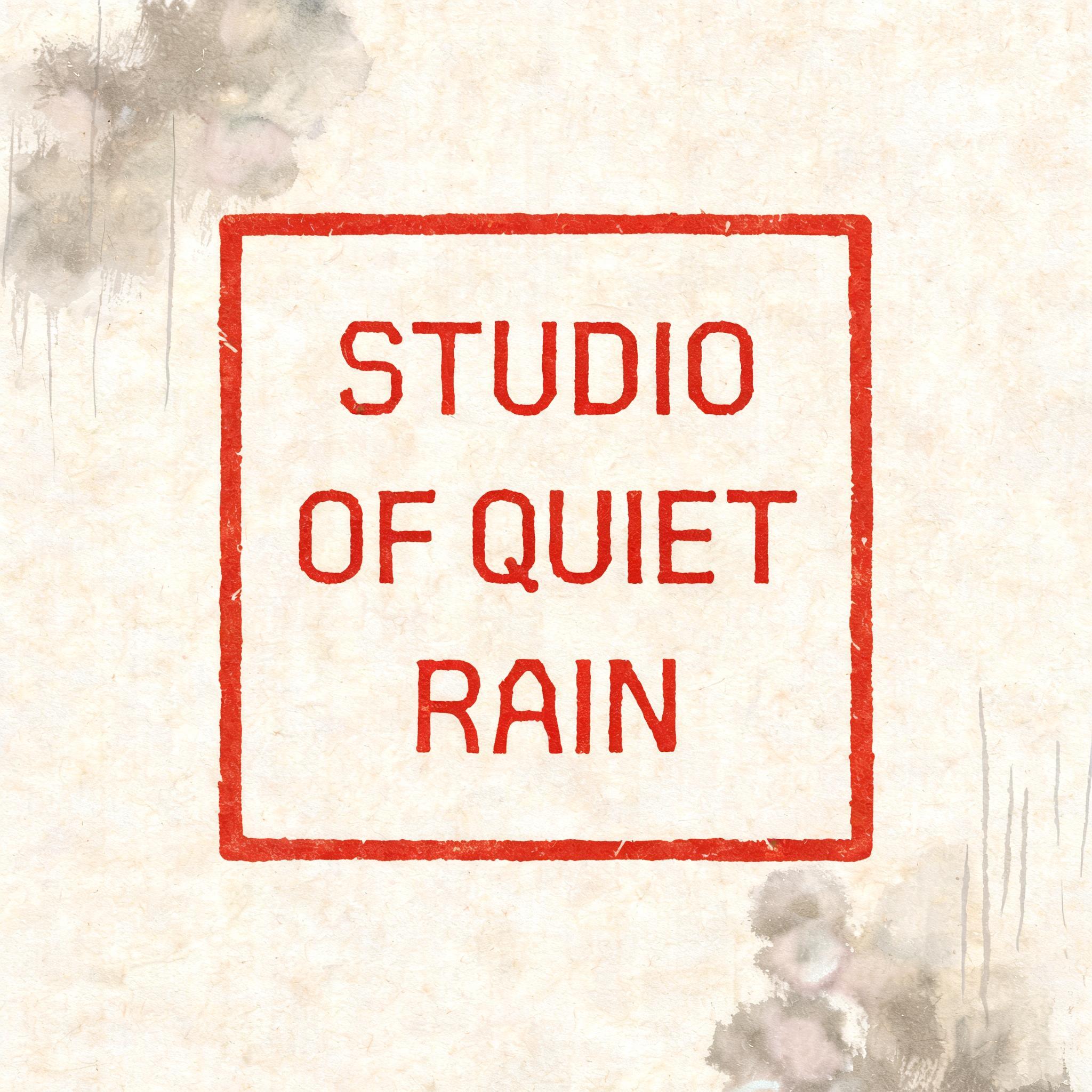 "Studio of Quiet Rain" — Brush Chinese Ink | AI Text Effect Generator