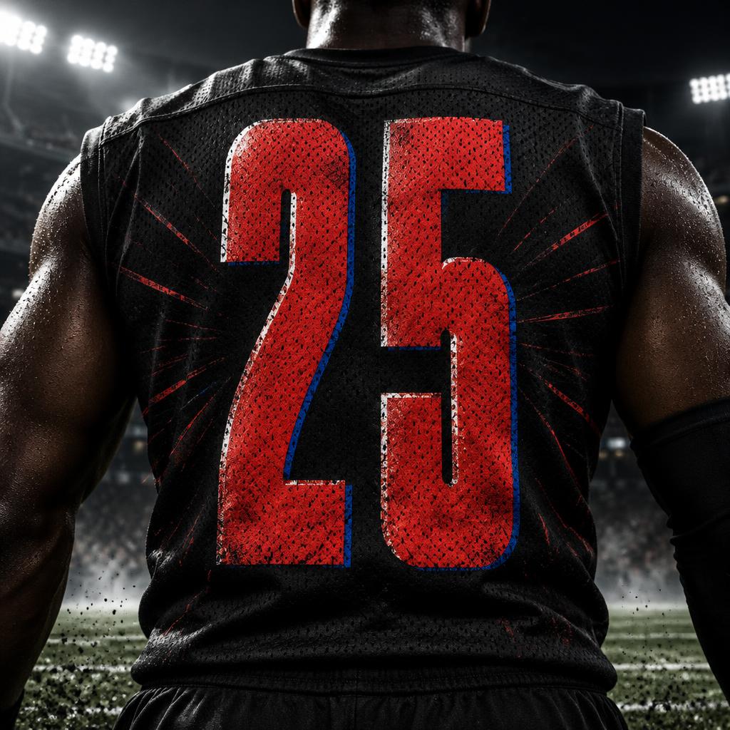 "２５" — Sports | AI Text Effect Generator