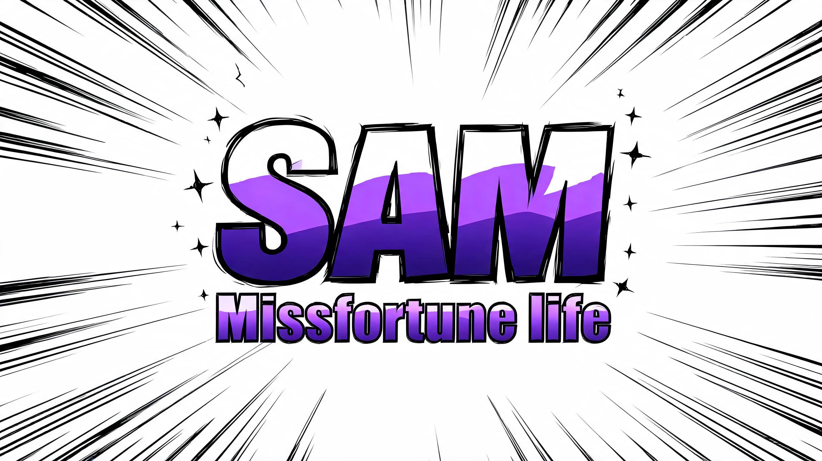 "SAM Missfortune life" — Anime | AI Text Effect Generator