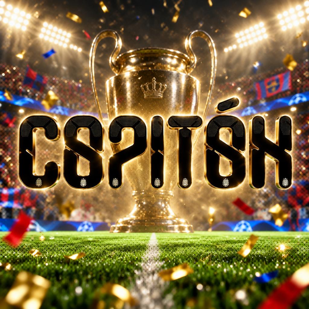 "Capitán" — Sports Football | AI Text Effect Generator