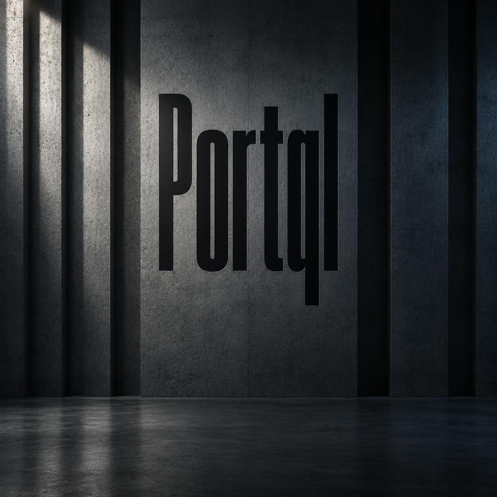 "Portql" —  | AI Text Effect Generator