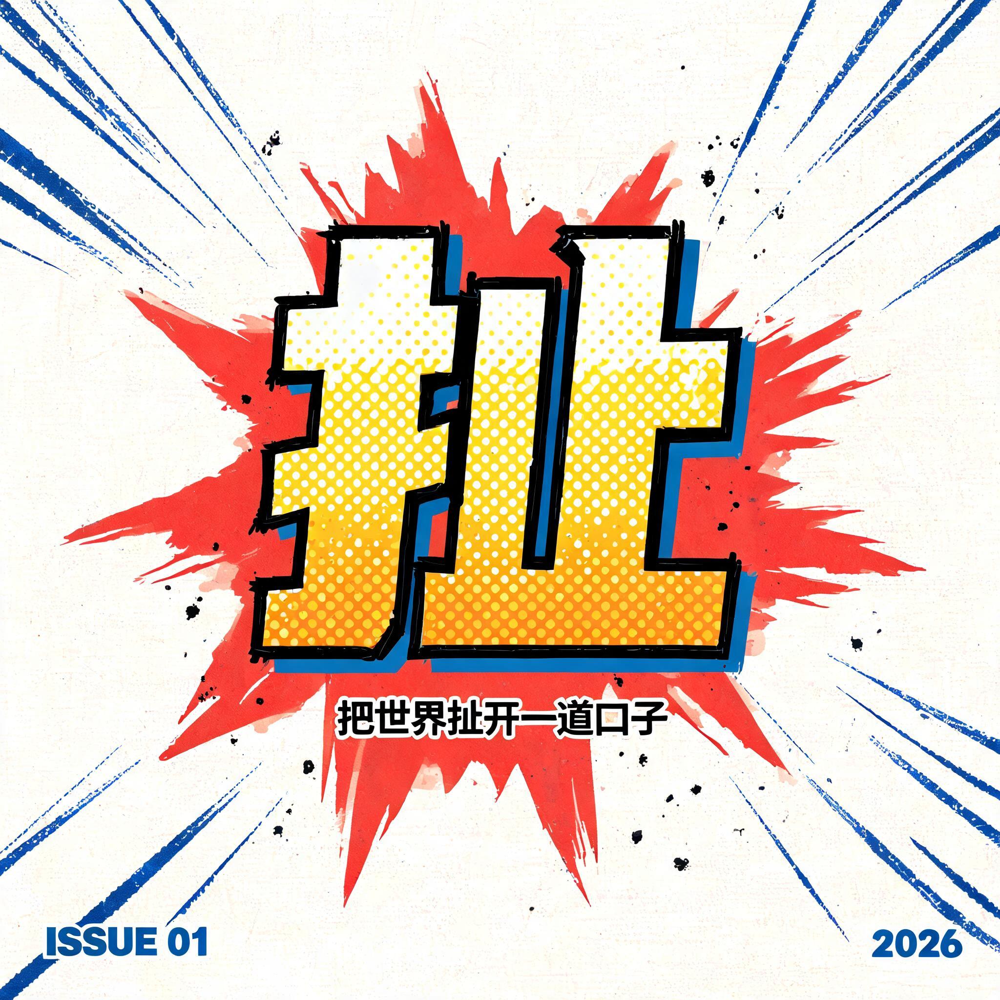"扯" — Comic Book | AI Text Effect Generator