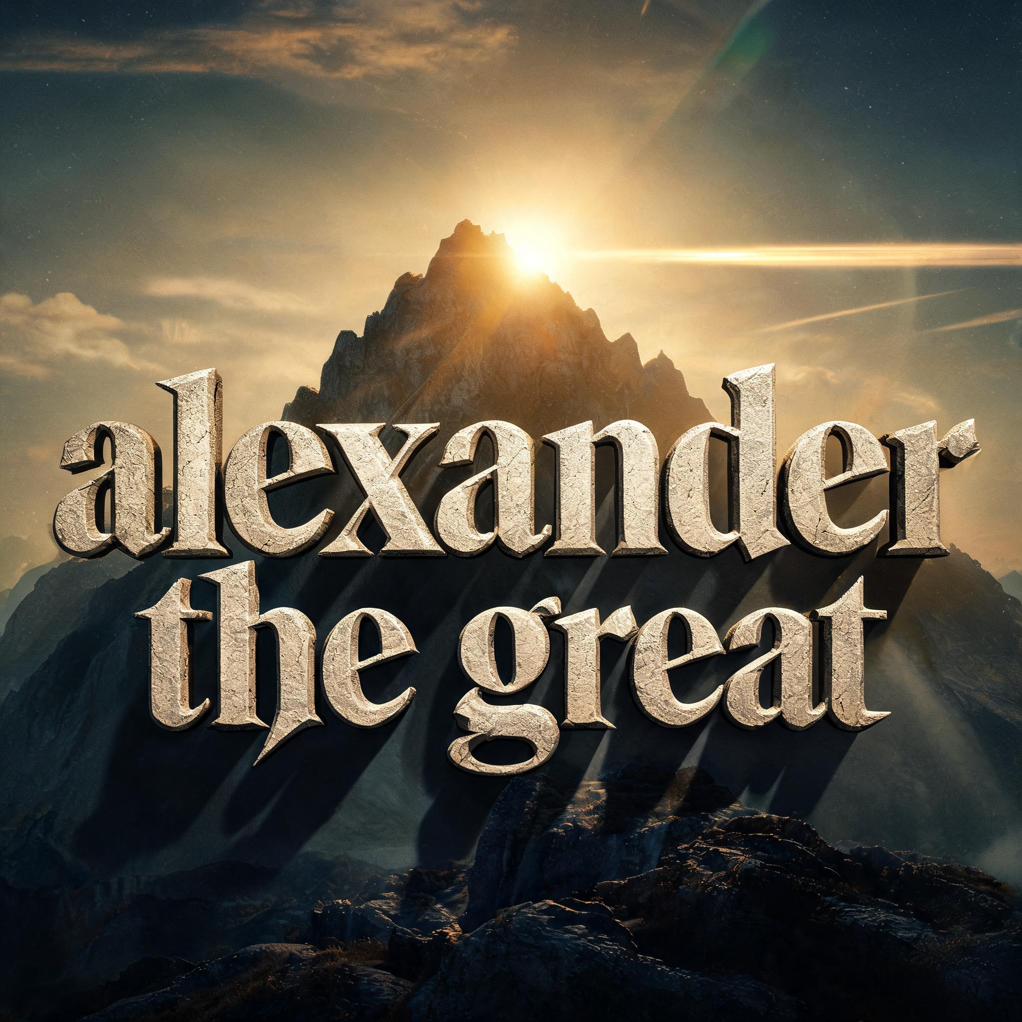 "alexander
the great" — Cinematic Netflix | AI Text Effect Generator