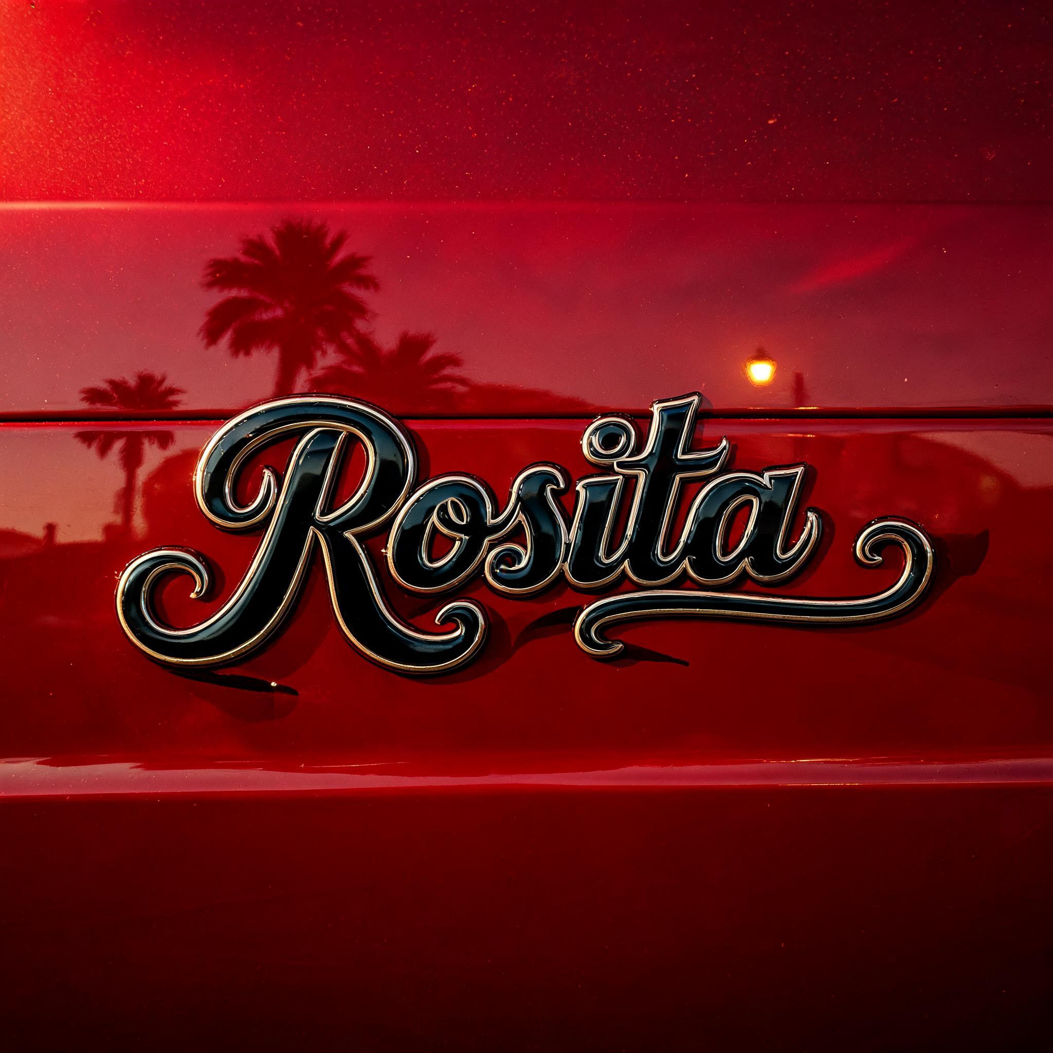 "Rosita" — Chicano | AI Text Effect Generator