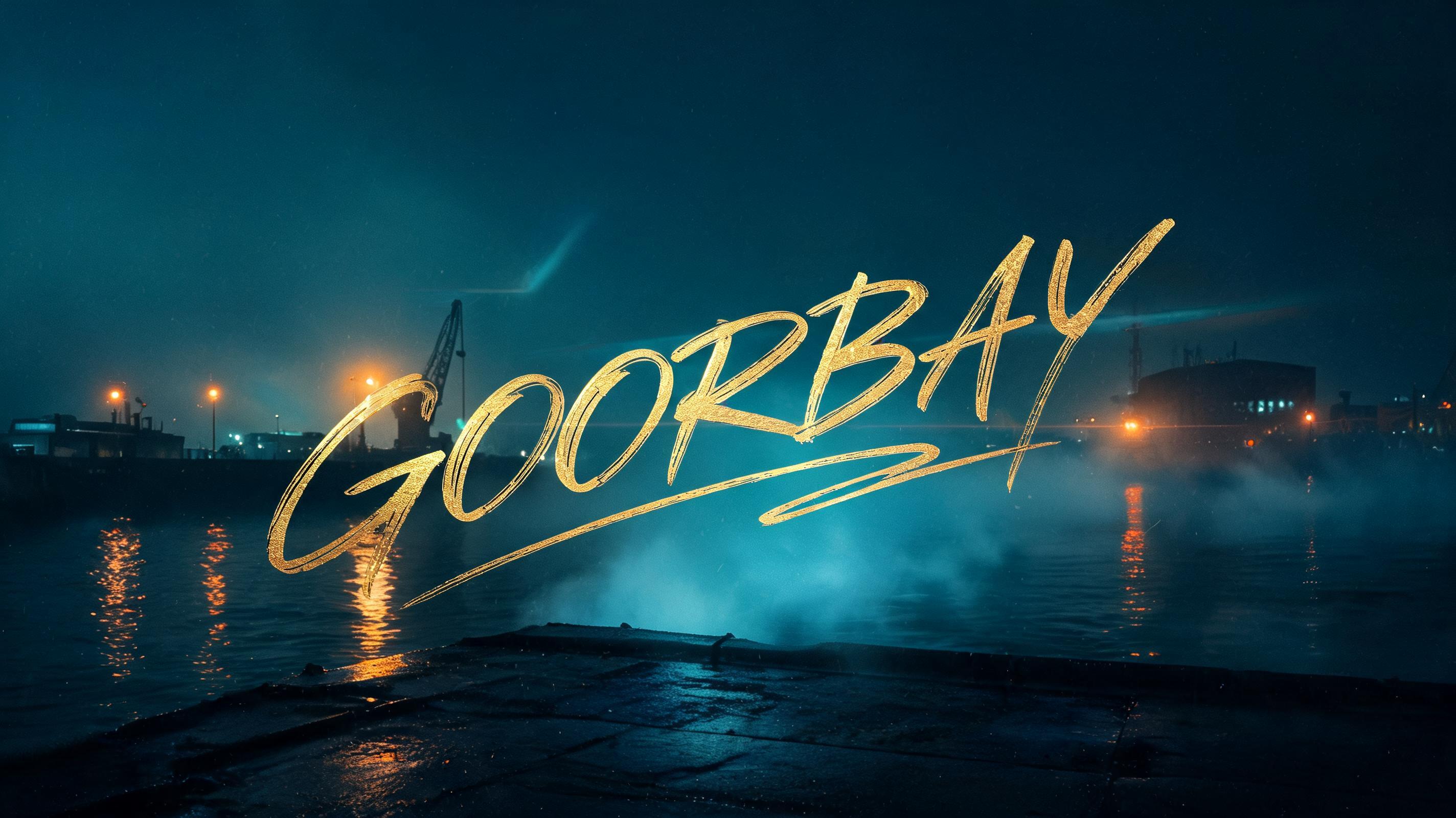 "GOORBAY" — Cinematic | AI Text Effect Generator