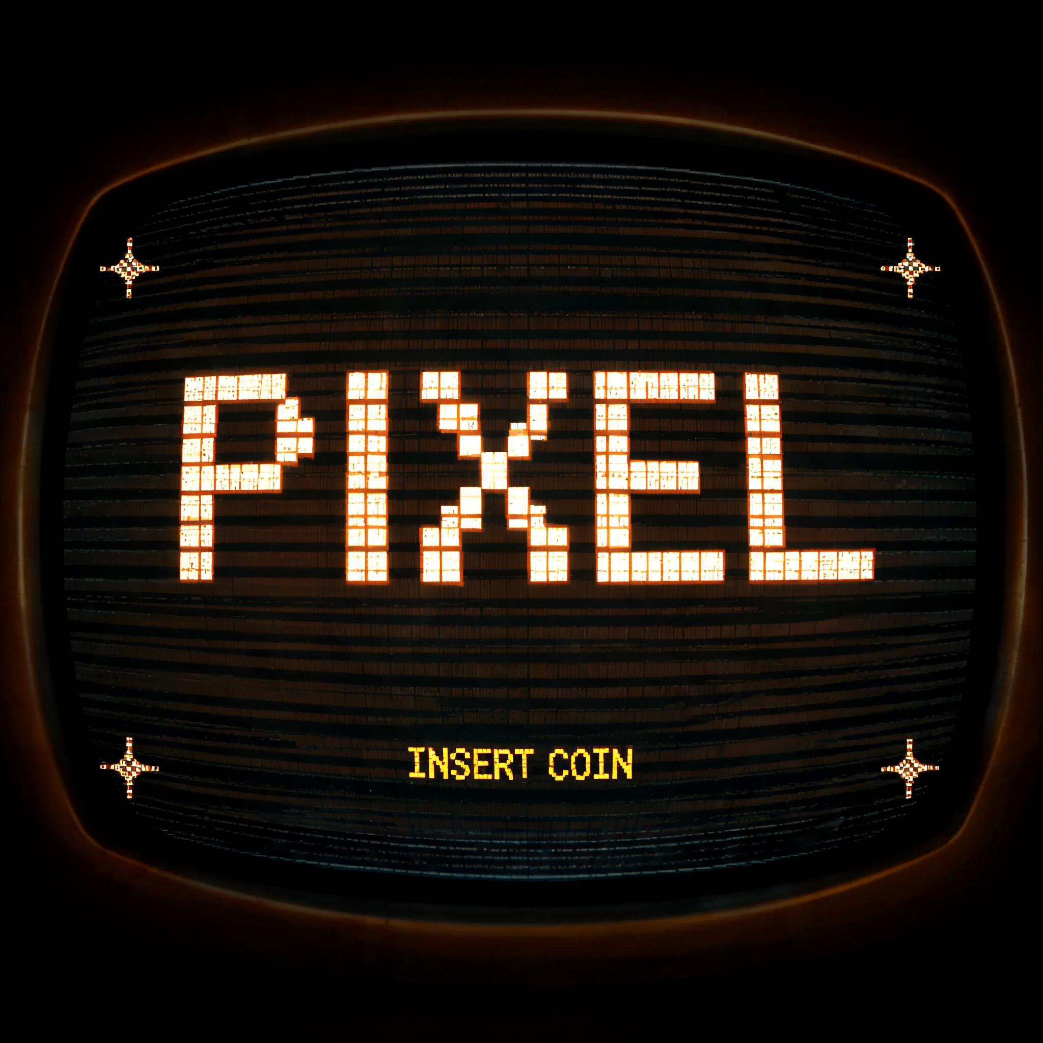 "PIXEL" — Pixel Art | AI Text Effect Generator