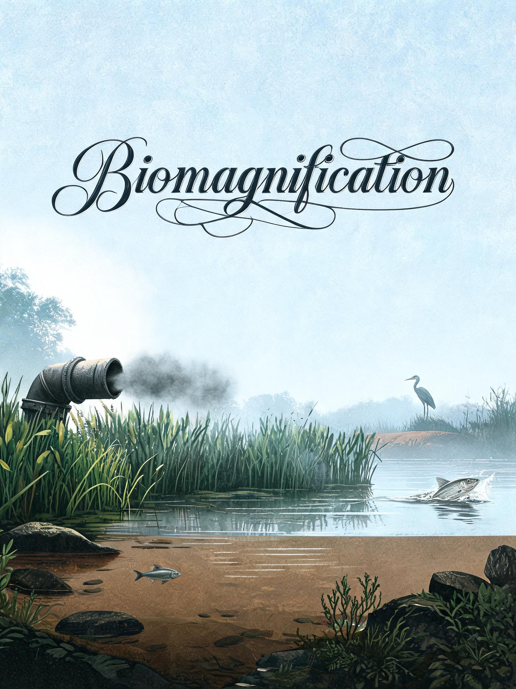 "Biomagnification" —  | AI Text Effect Generator