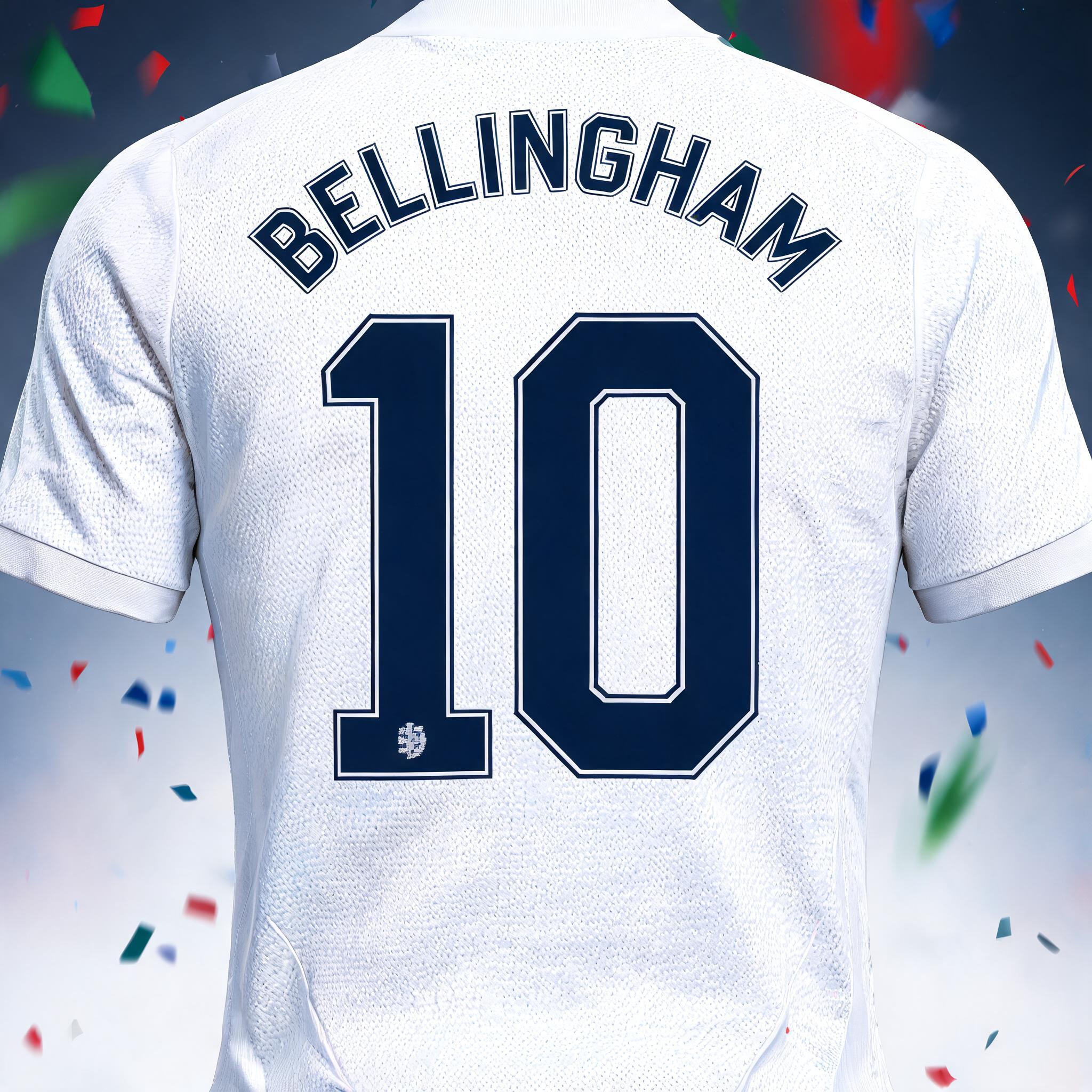 "BELLINGHAM
10" — Sports Football | AI Text Effect Generator
