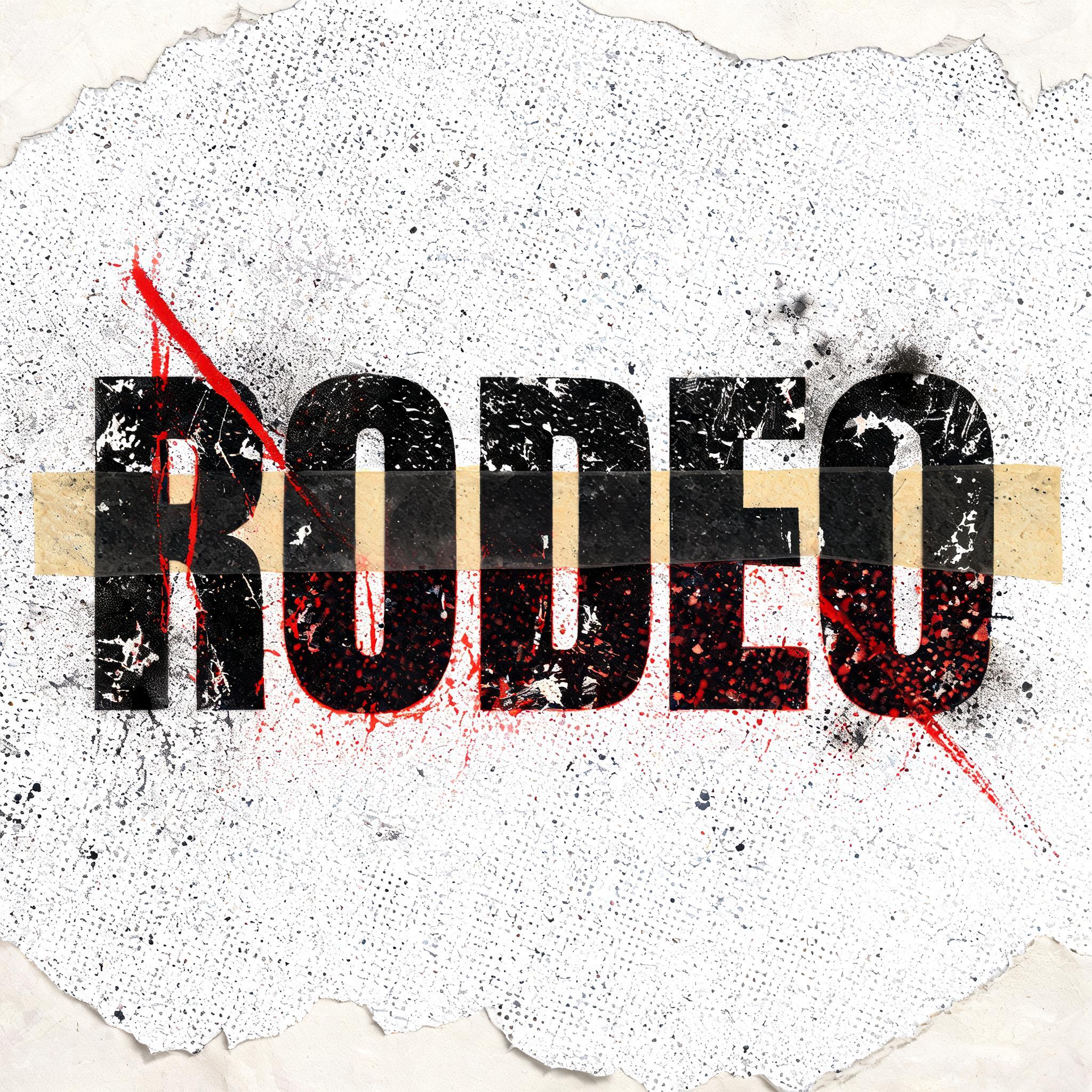 "RODEO" — Grunge | AI Text Effect Generator