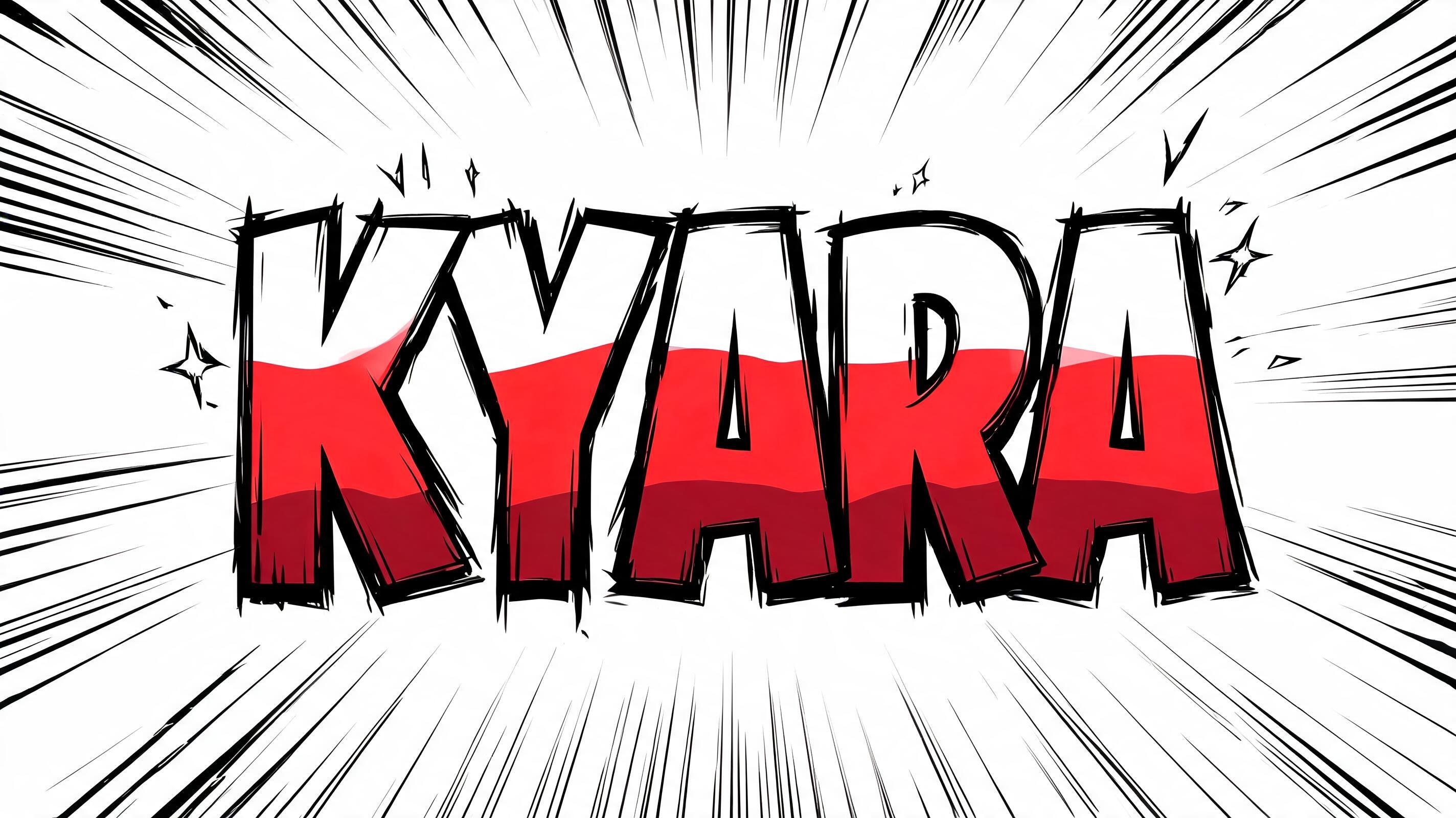 "Kyara" — Anime | AI Text Effect Generator