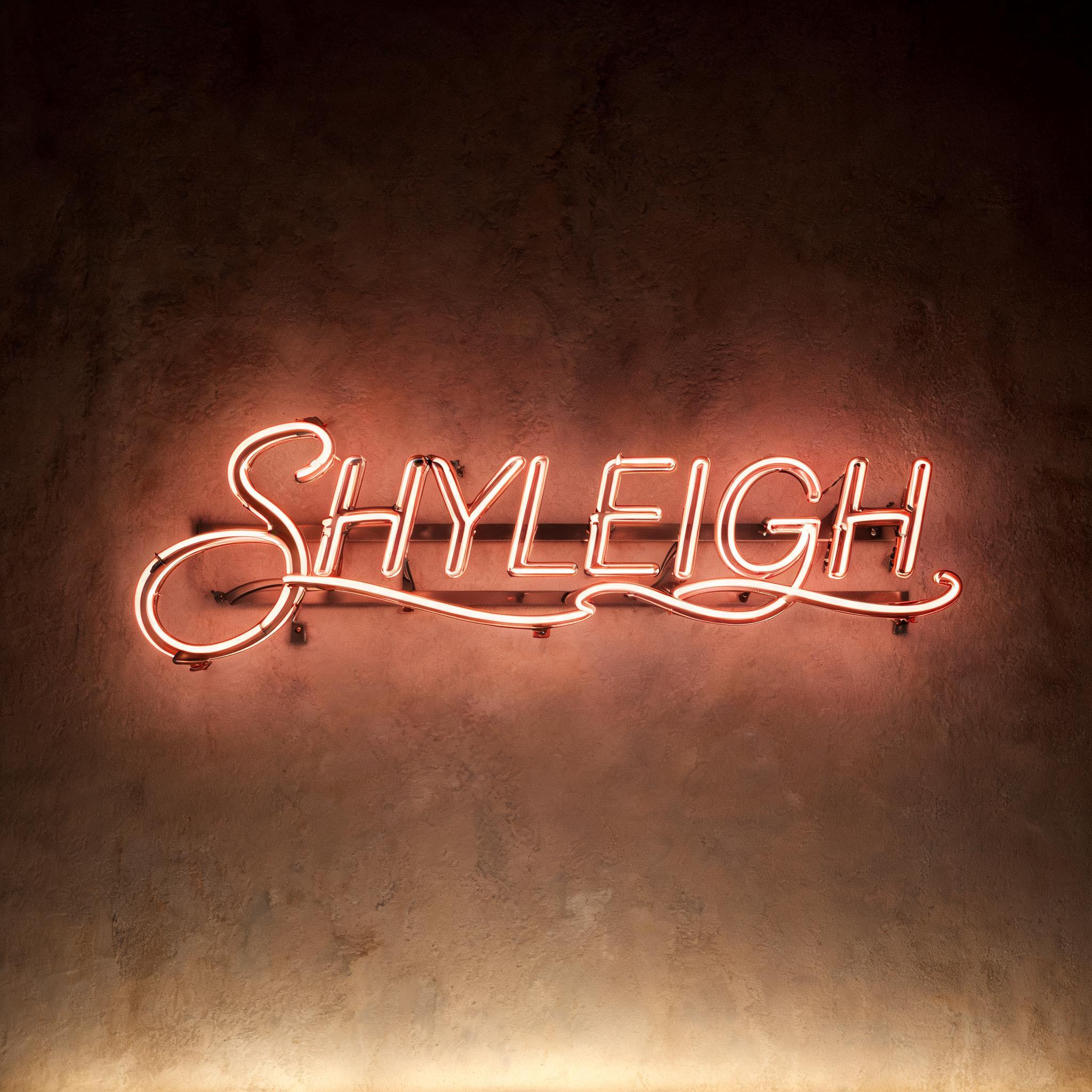 "SHYLEIGH" — Neon Sign | AI Text Effect Generator