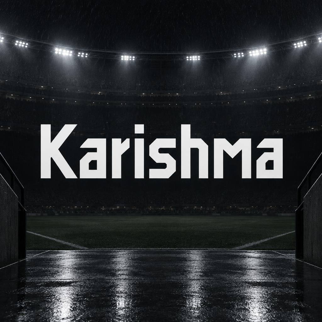 "Karishma" —  | AI Text Effect Generator
