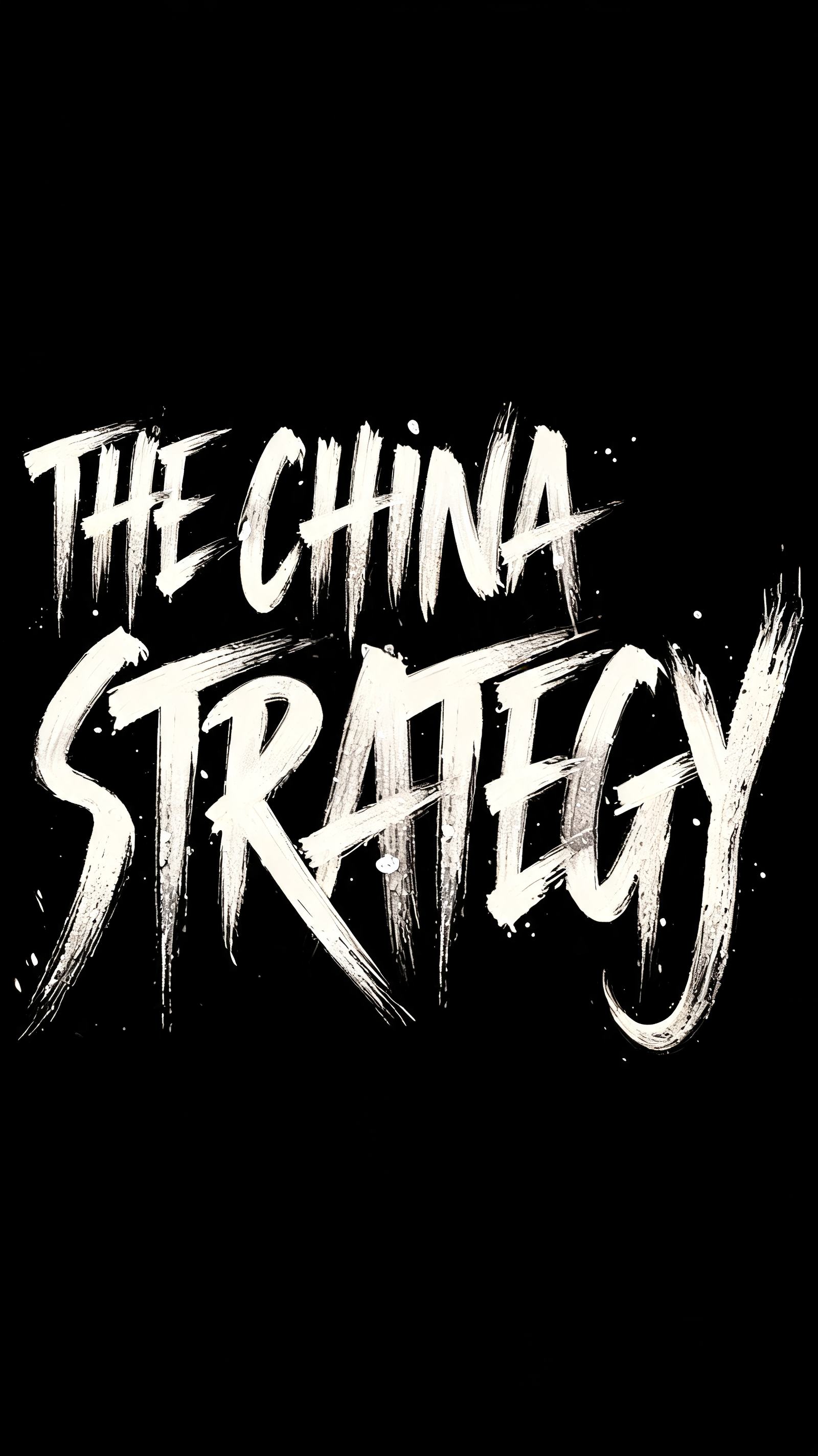"THE CHINA
STRATEGY" — Brush Chinese Ink | AI Text Effect Generator