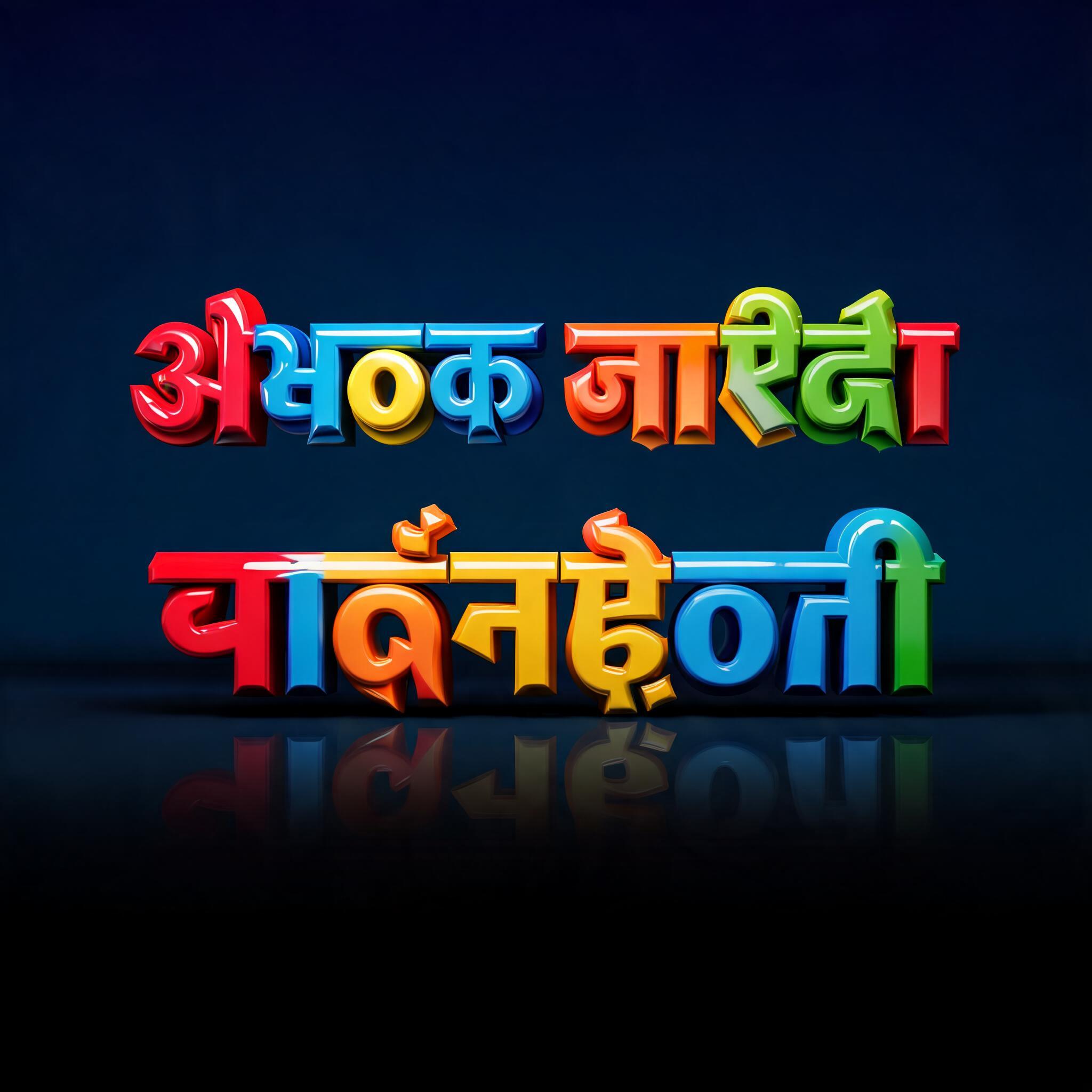 "अशोक जारेडा चादंनहोली" — 3d Bold | AI Text Effect Generator