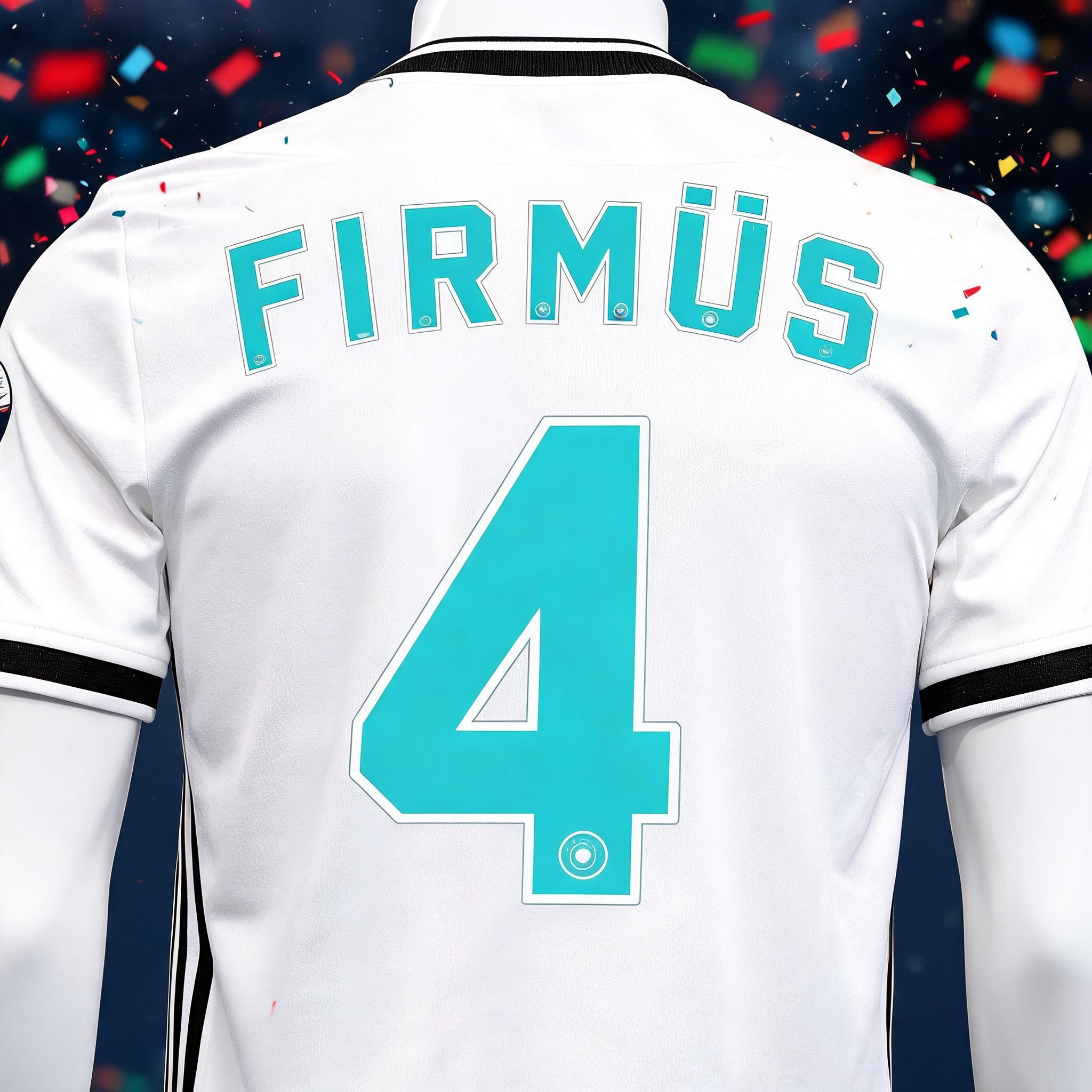 "FIRMÜS
4" — Sports Football | AI Text Effect Generator