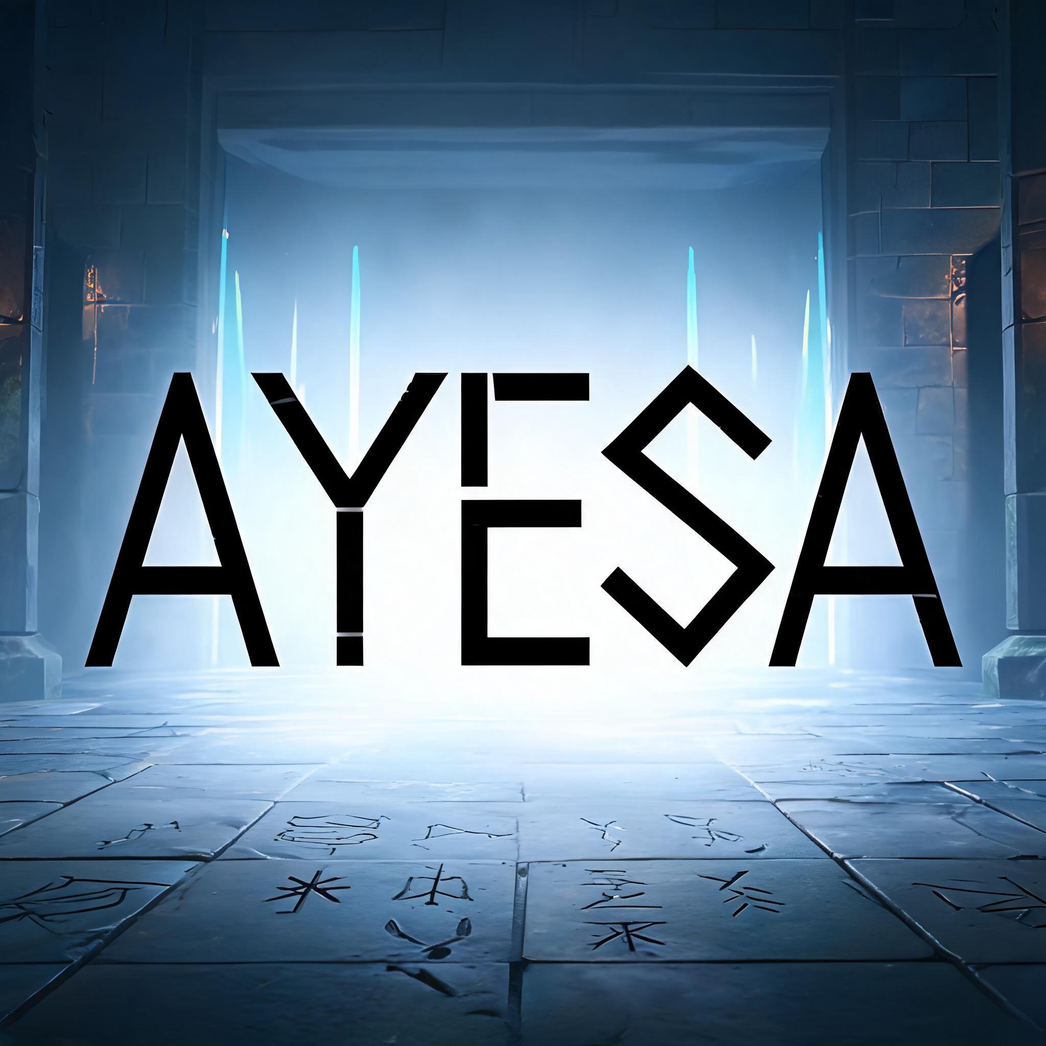 "Ayesa" — Viking Runic | AI Text Effect Generator