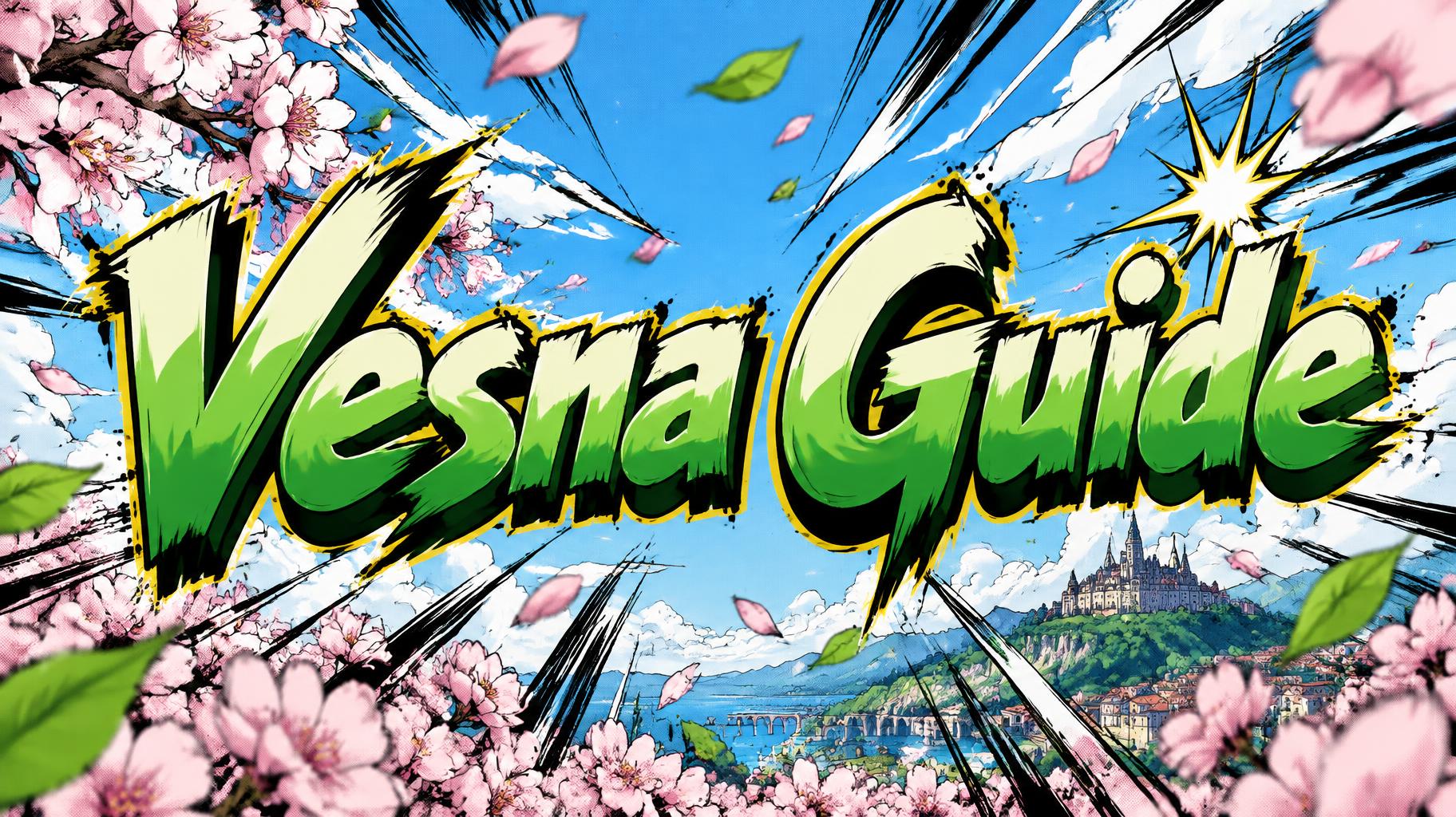"Vesna Guide" — Anime | AI Text Effect Generator