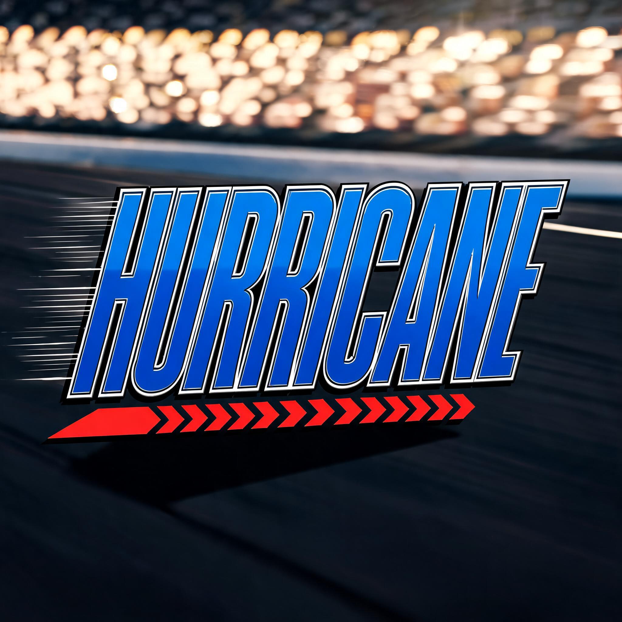"Hurricane" — Racing | AI Text Effect Generator