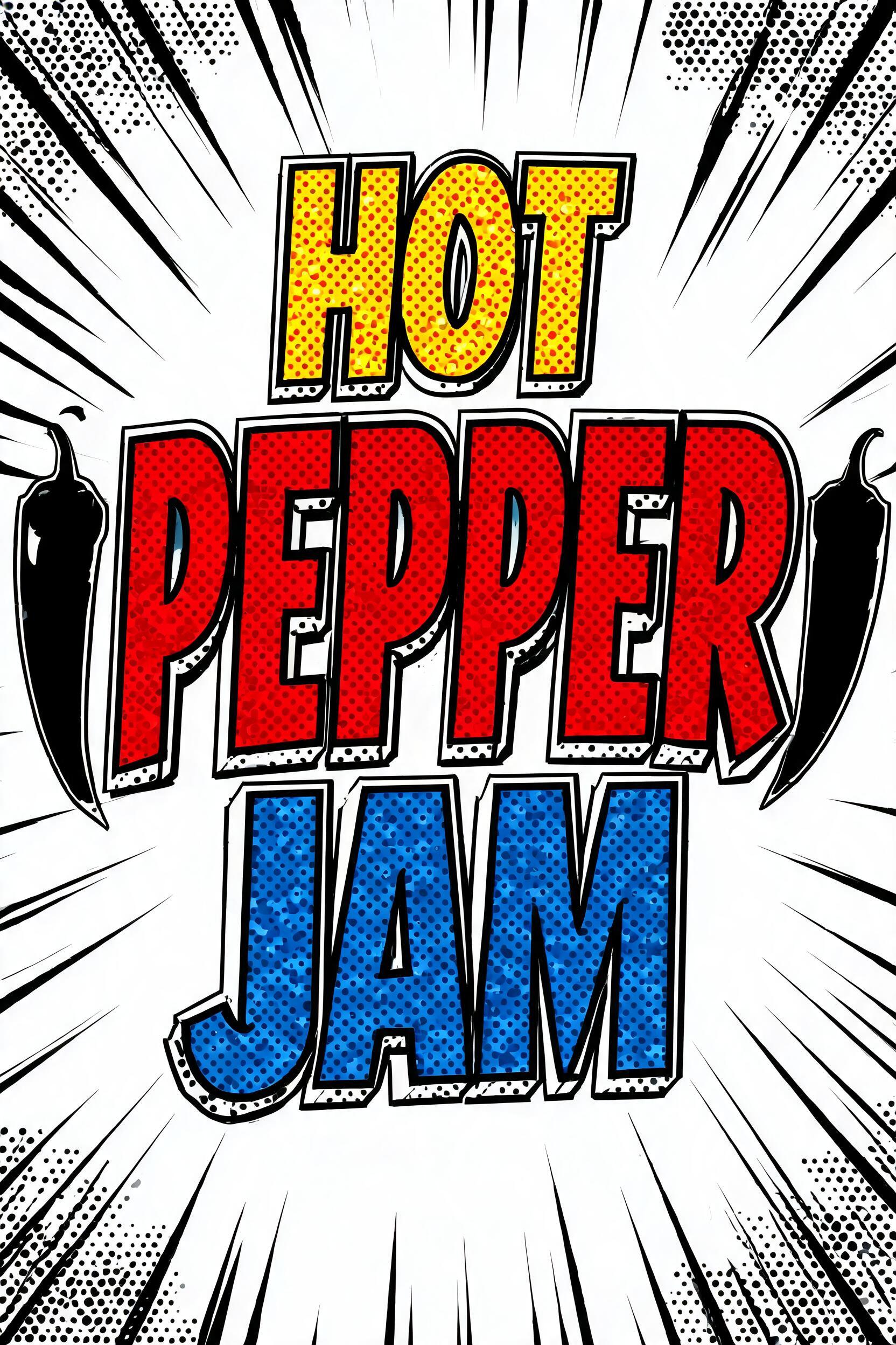 "Hot
Pepper
Jam" — Comic Book | AI Text Effect Generator