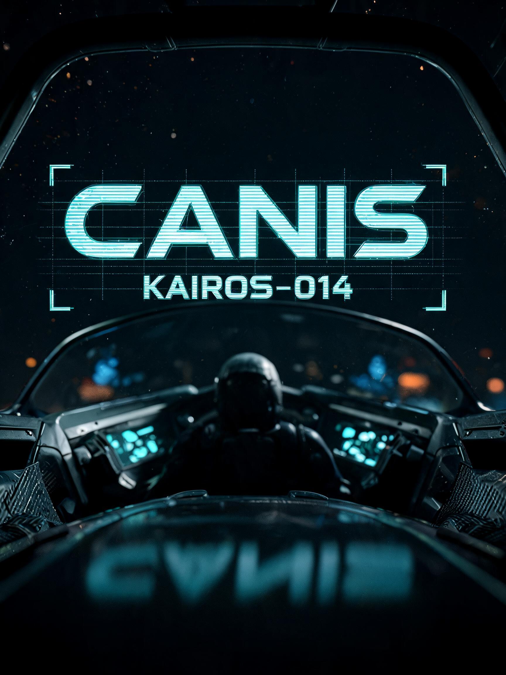 "CANIS
KAIROS-014" —  | AI Text Effect Generator