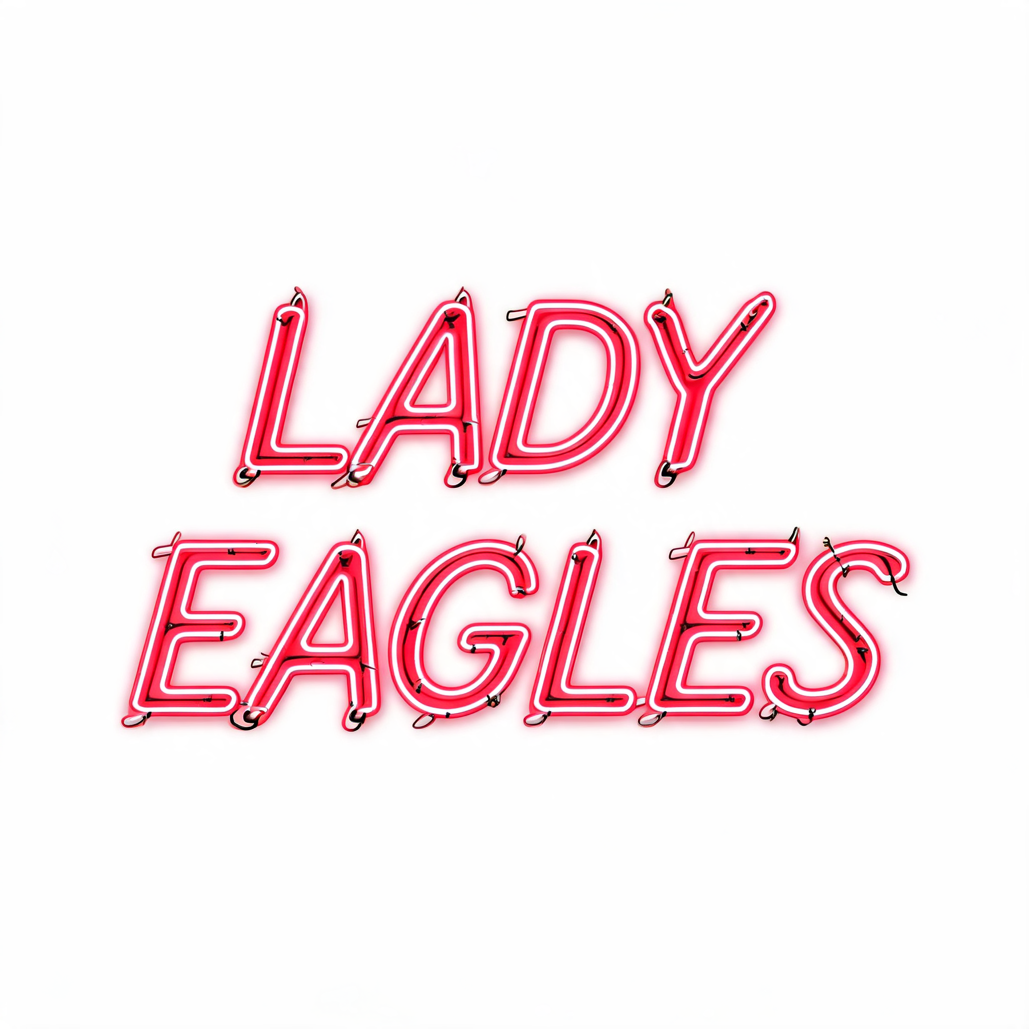 "LADY EAGLES" — Neon Sign | AI Text Effect Generator