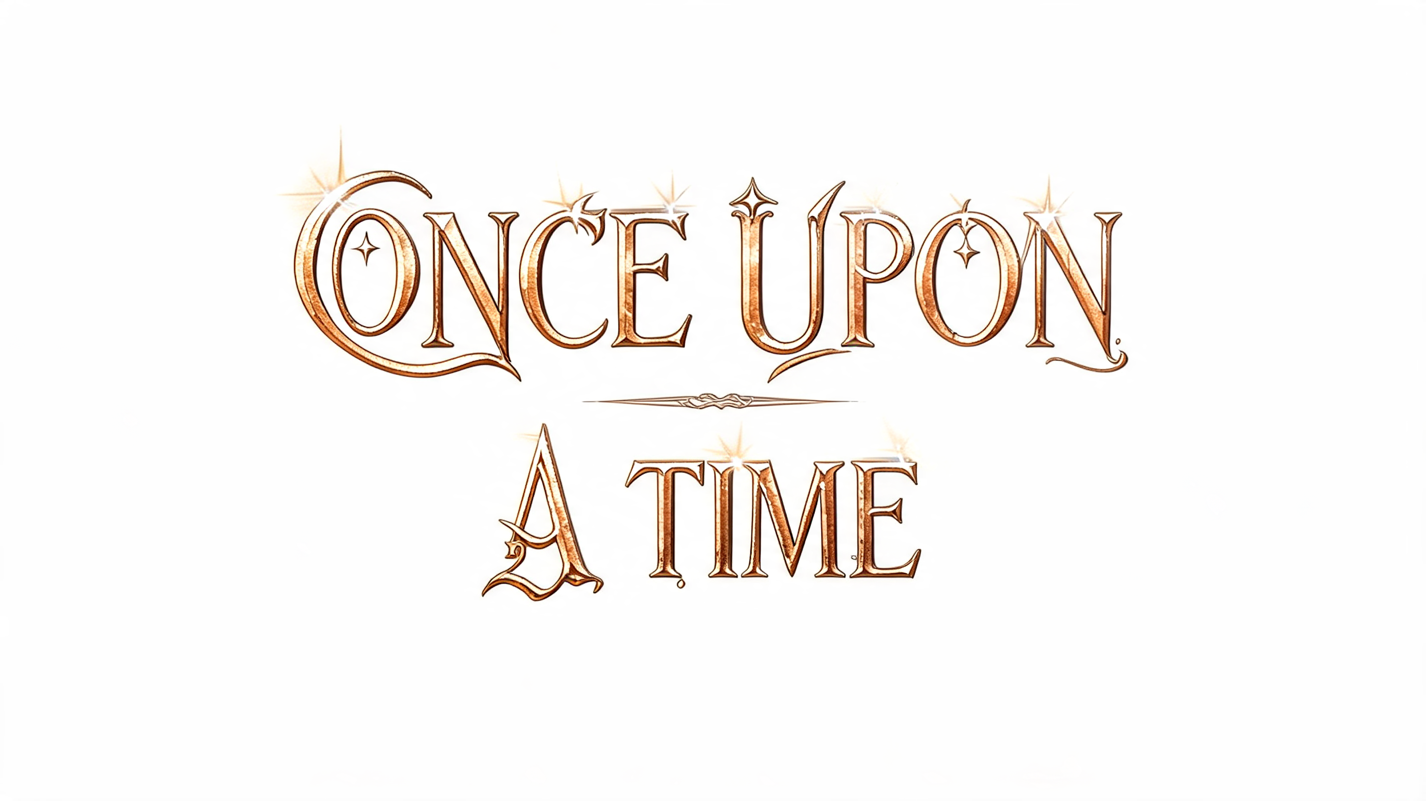 "once upon a time" — Fairy Tale | AI Text Effect Generator