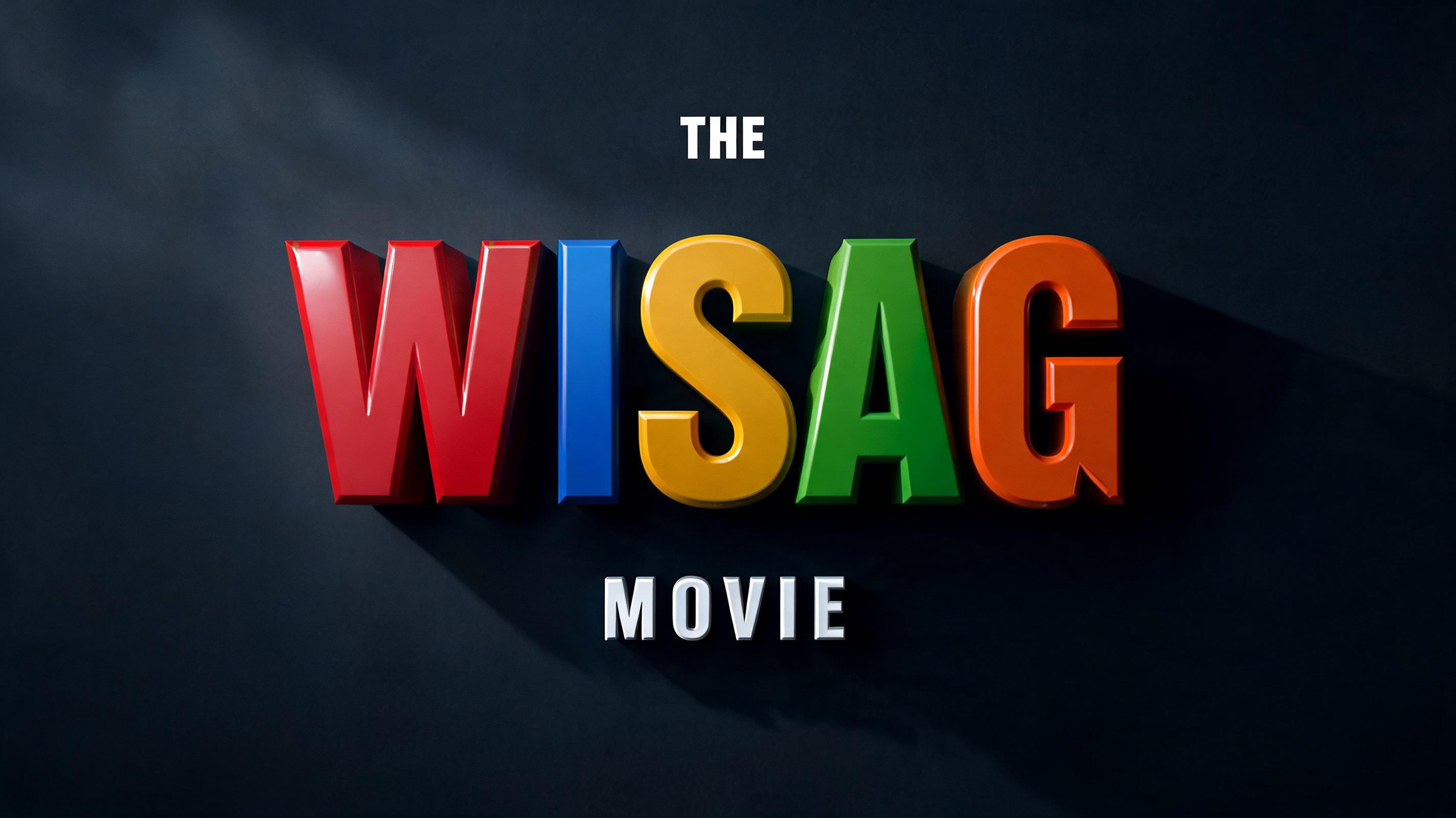 "THE WISAG MOVIE" — 3d Bold | AI Text Effect Generator