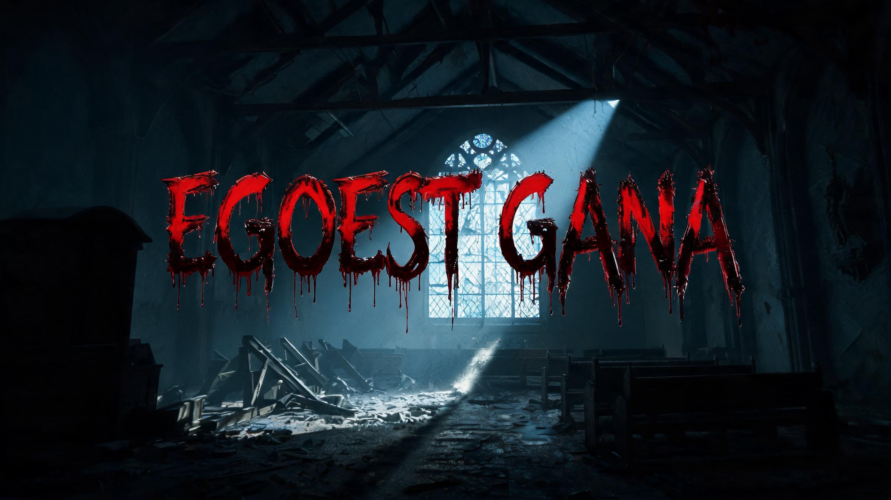 "EGOEST GANA " — Cinematic Horror | AI Text Effect Generator