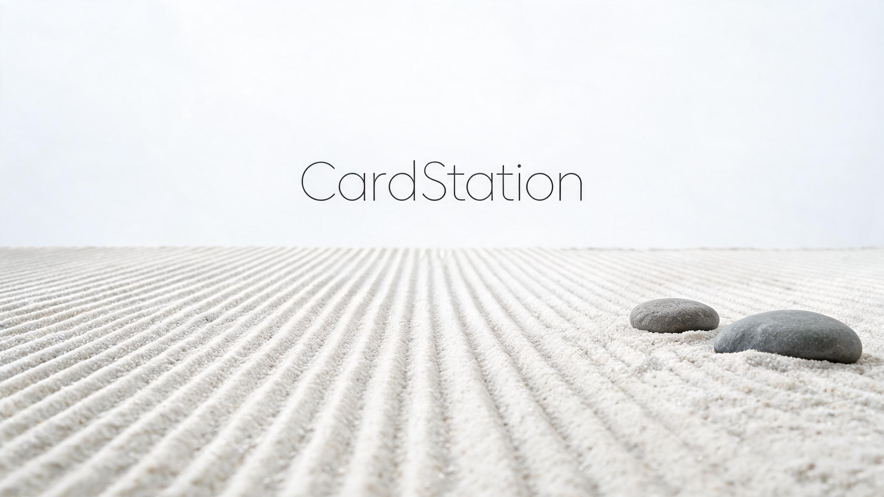 "CardStation" —  | AI Text Effect Generator